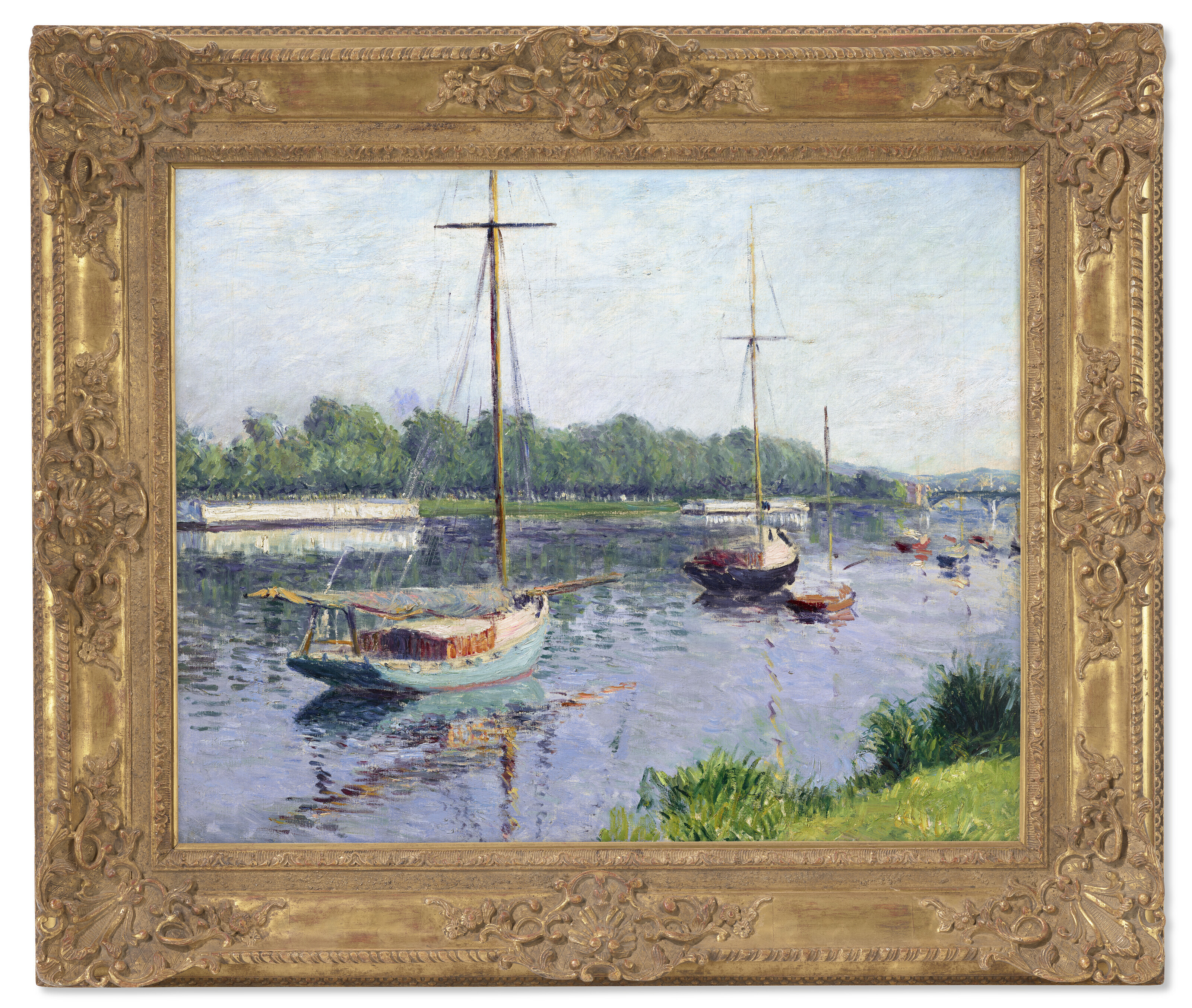 Gustave Caillebotte — Ле-Бассин-д'Аржантей, изображение 3