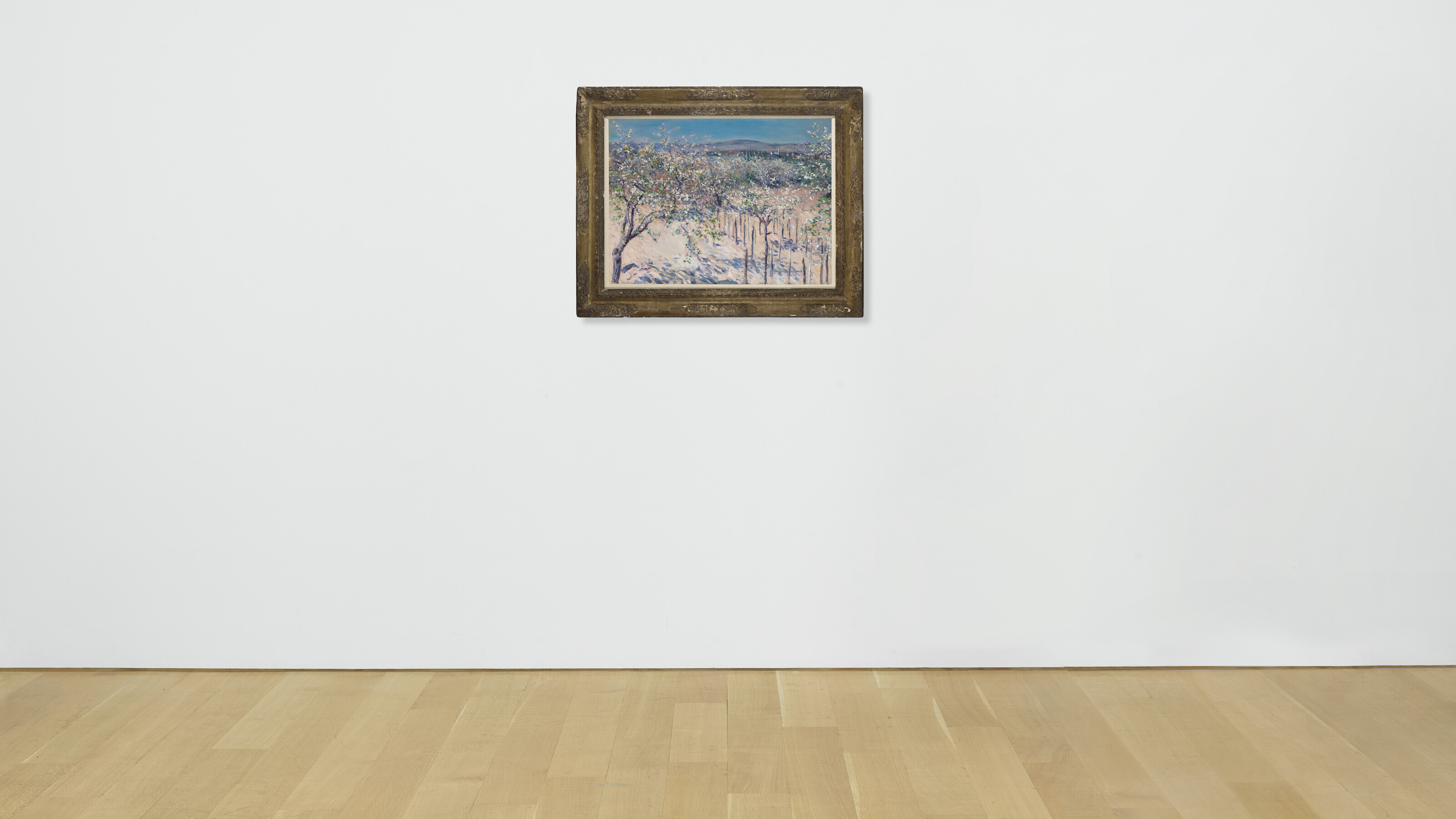 Gustave Caillebotte — Служанка, собирающая цветы, Коломб, изображение 4