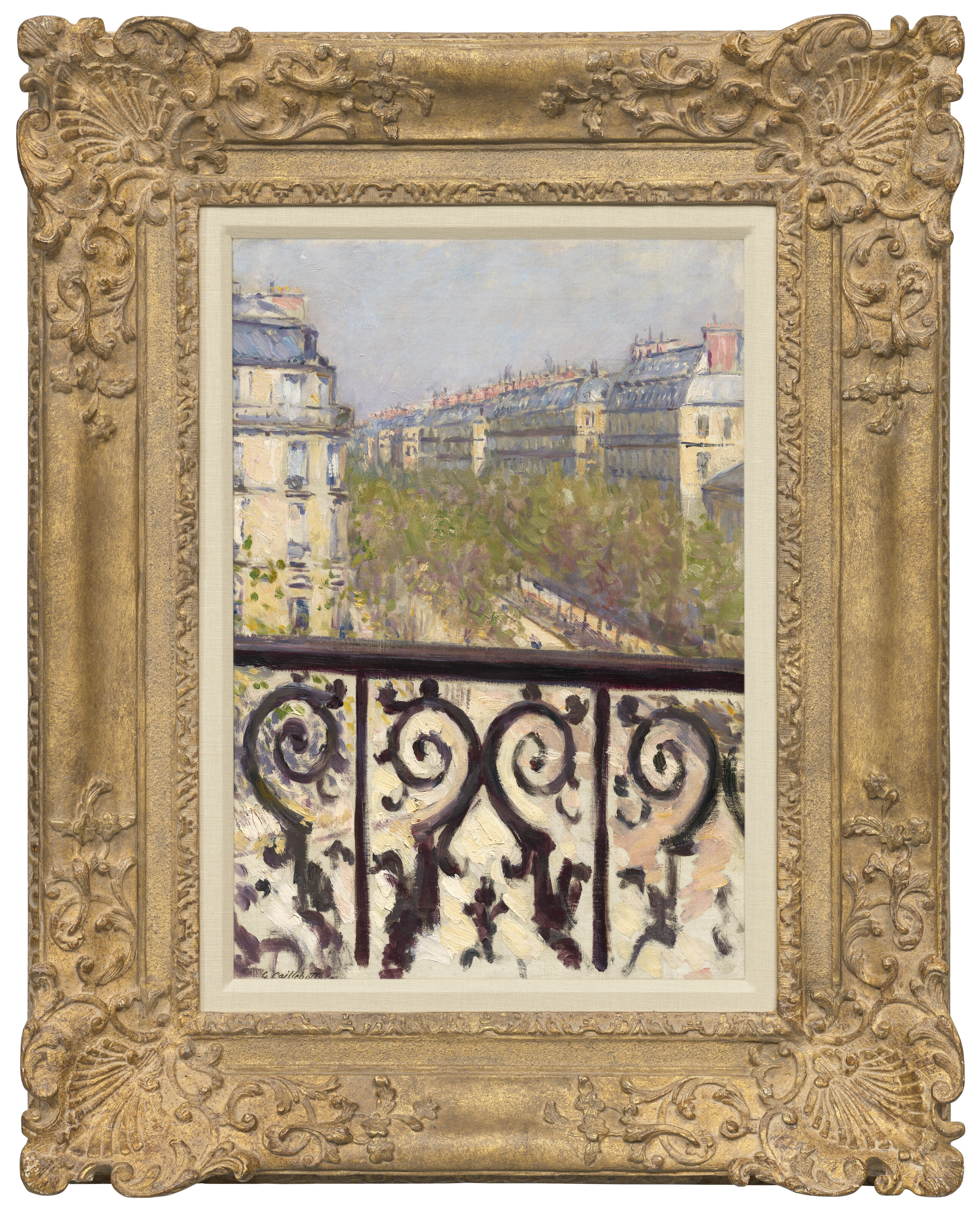 Gustave Caillebotte — Балкон, бульвар Осман, изображение 4