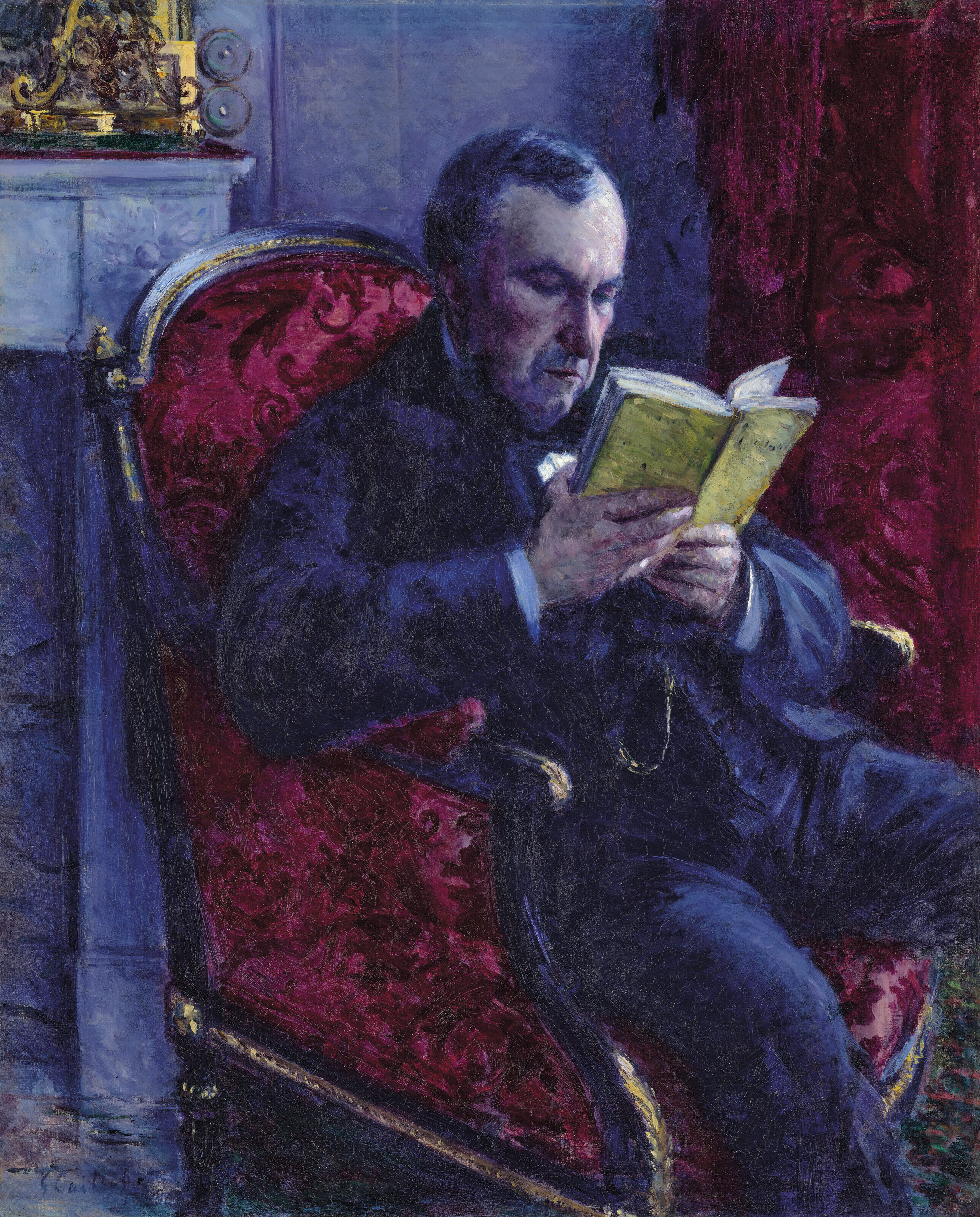 Gustave Caillebotte — Портрет Евгении Дофресн Лизант