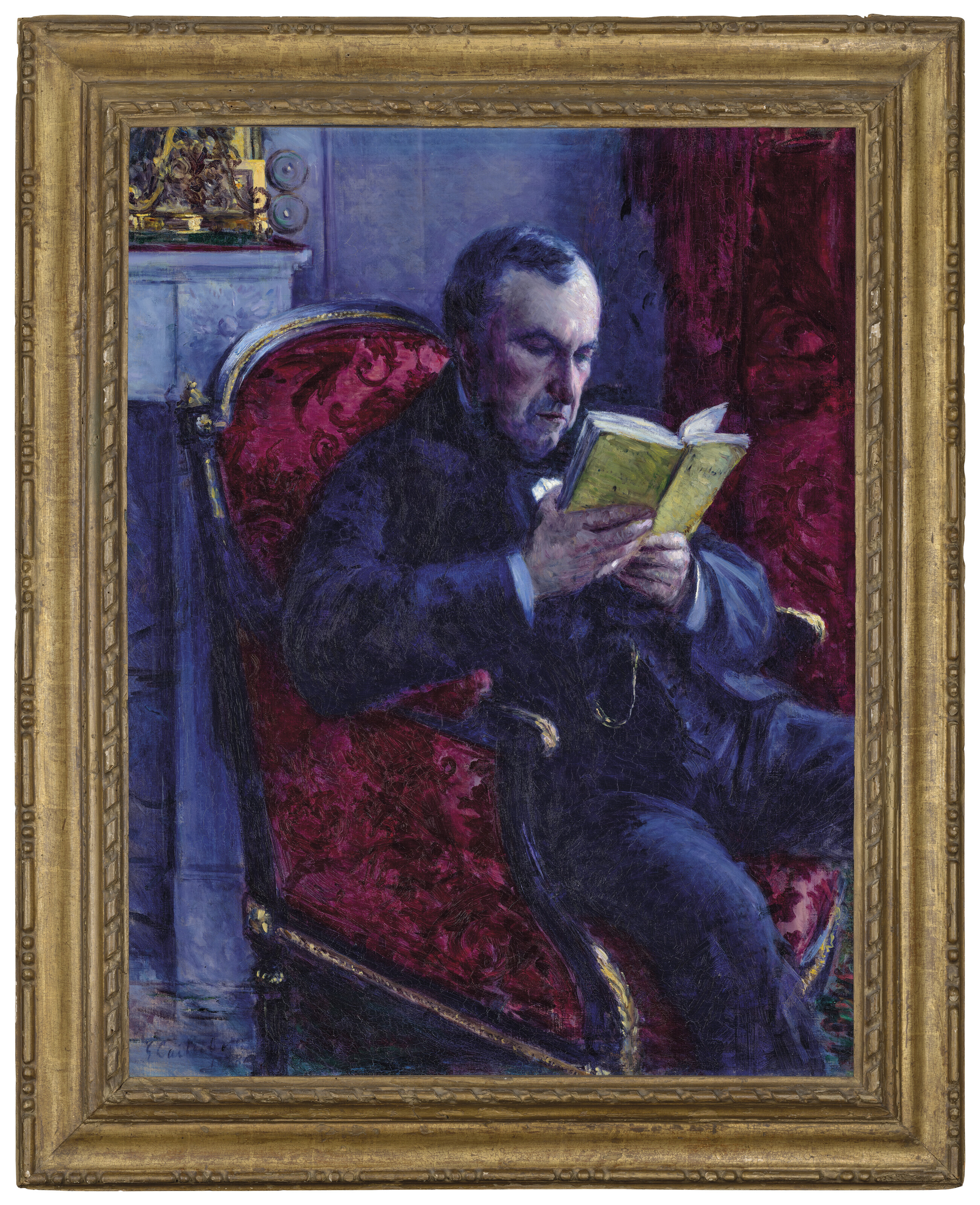 Gustave Caillebotte — Портрет Евгении Дофресн Лизант, изображение 2