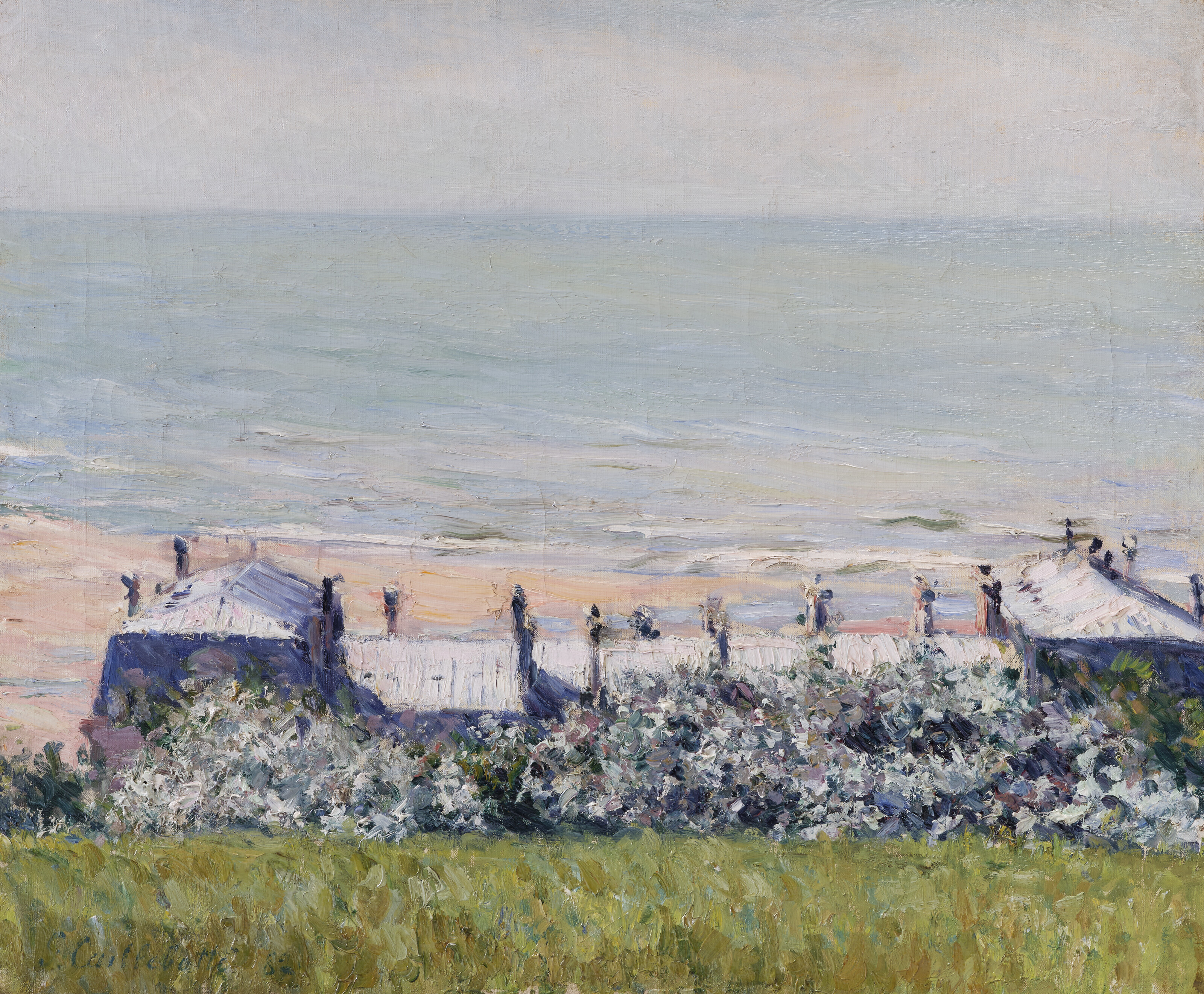 Gustave Caillebotte — Окрестности отеля "Рош Нуар", Трувиль