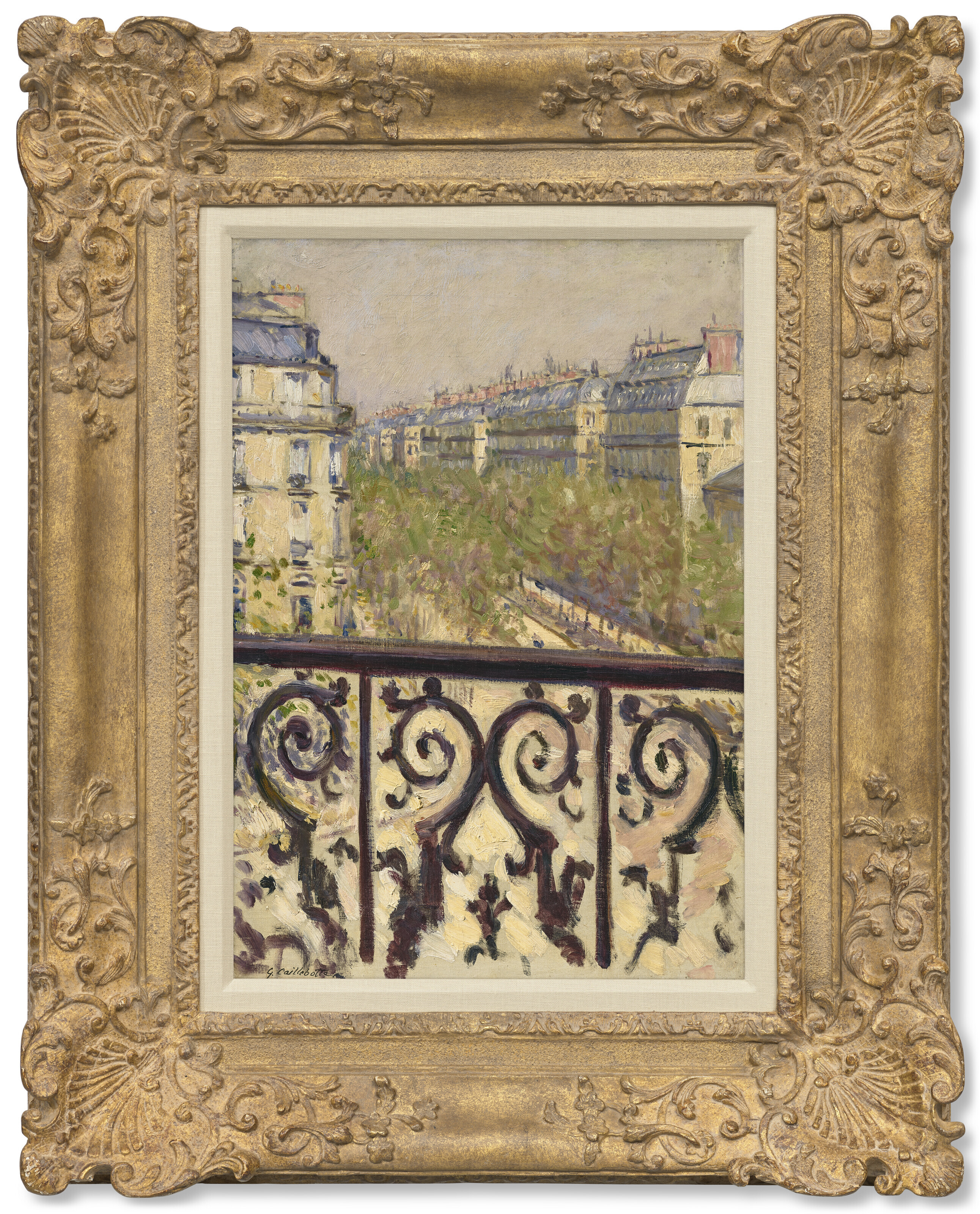 Gustave Caillebotte — Балкон, бульвар Осман, изображение 2