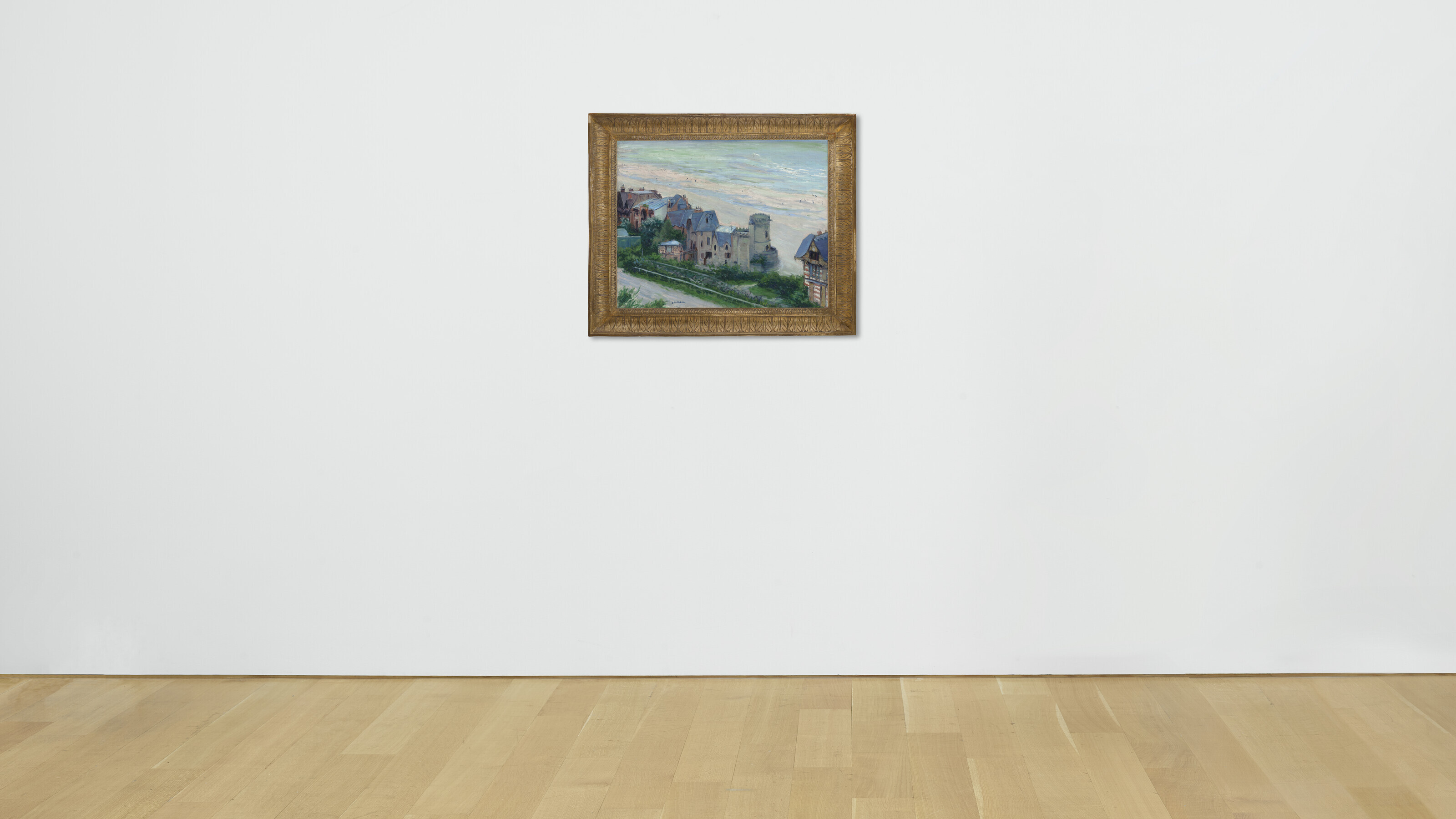 Gustave Caillebotte — Трувиль, пляж и виллы, изображение 4