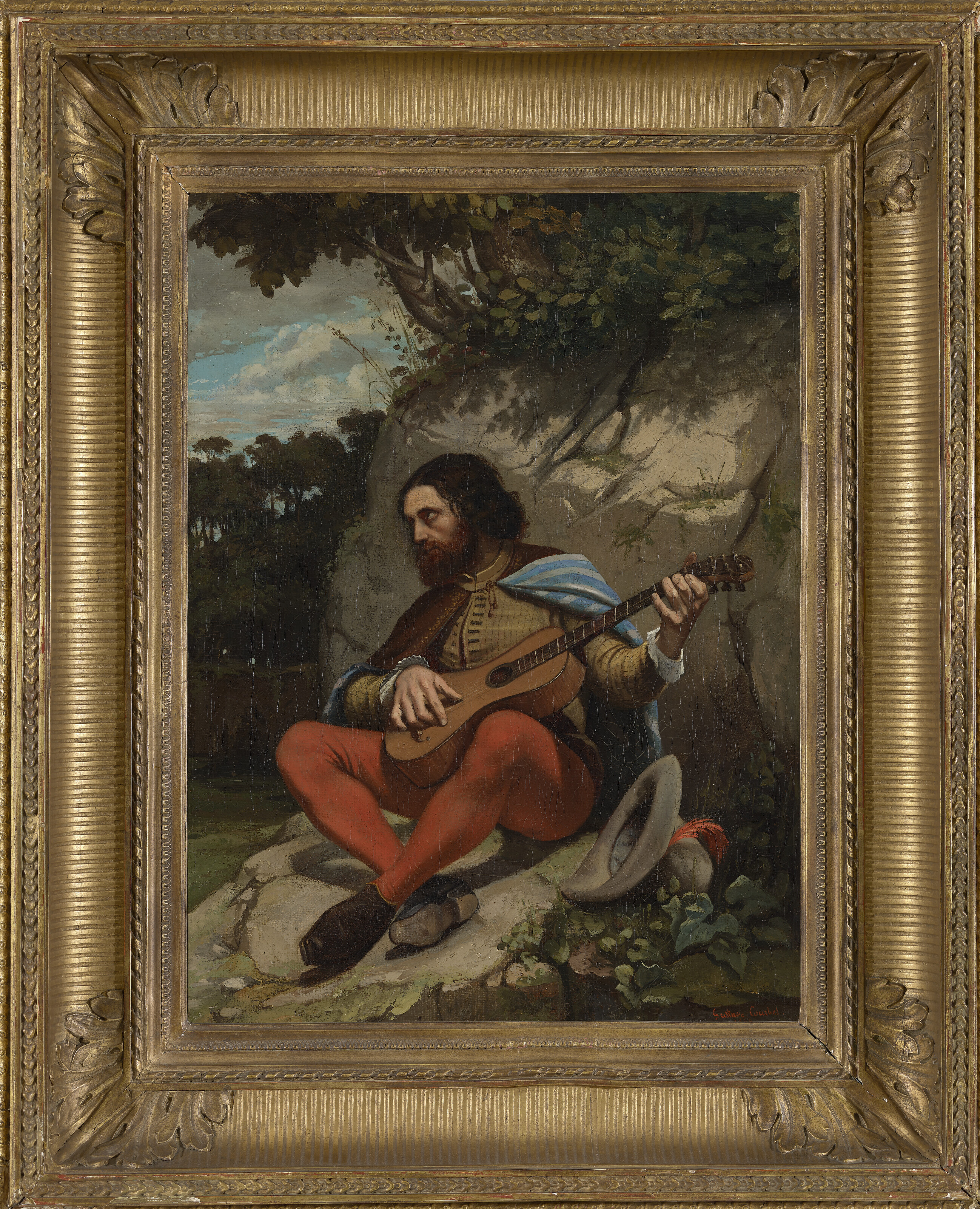 Gustave Courbet — Ле Гитареро, изображение 2