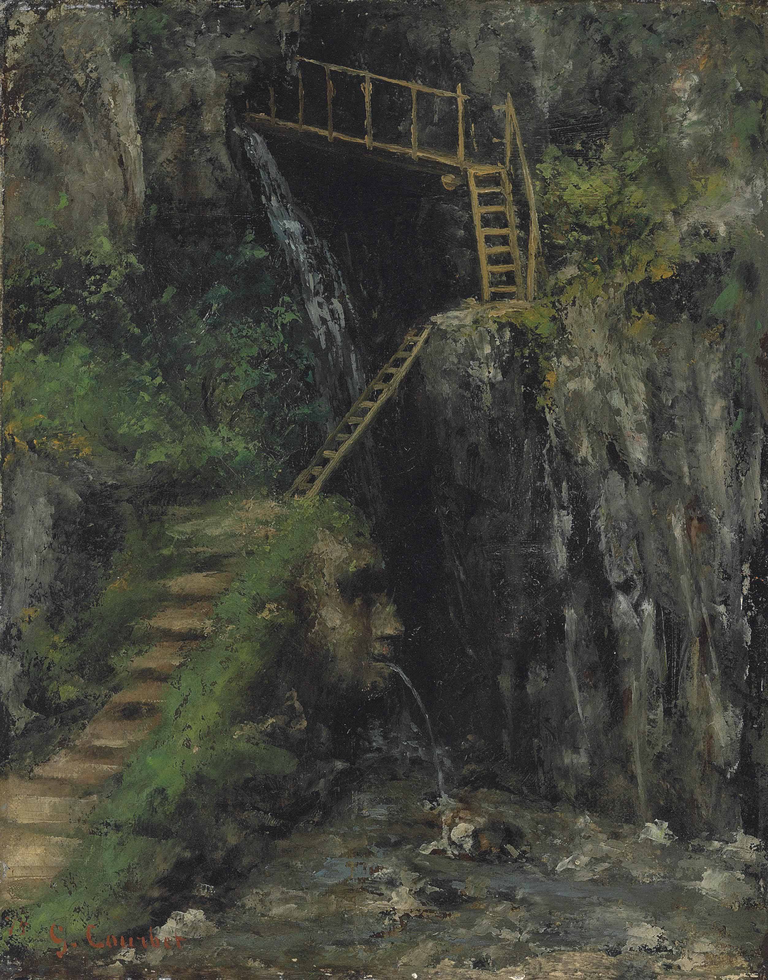 Gustave Courbet — Ущелья Сайона