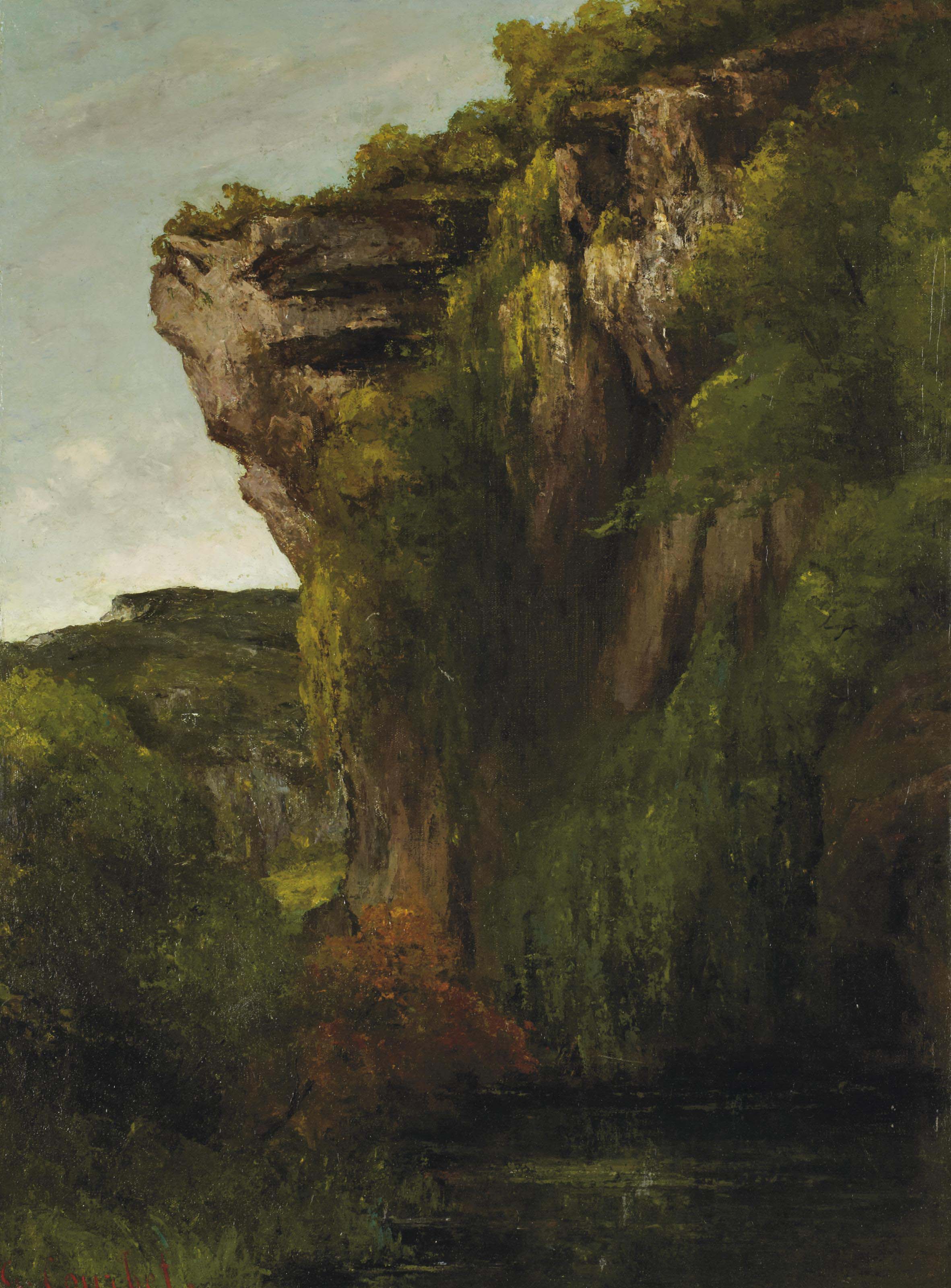 Gustave Courbet — Границы Лу-авек-рошерс
