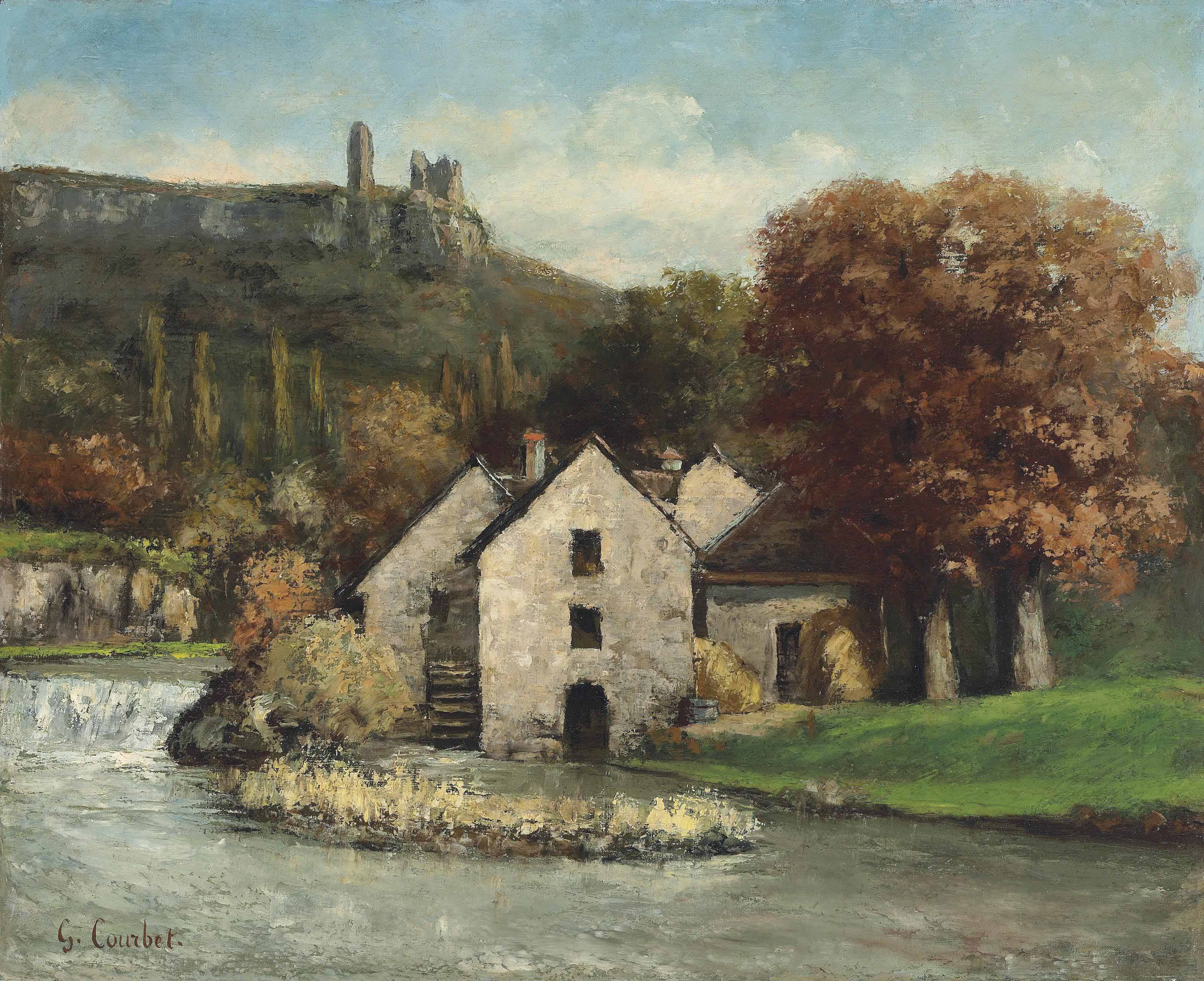 Gustave Courbet — Ле-Мулен-де-Сее-ан-Варе