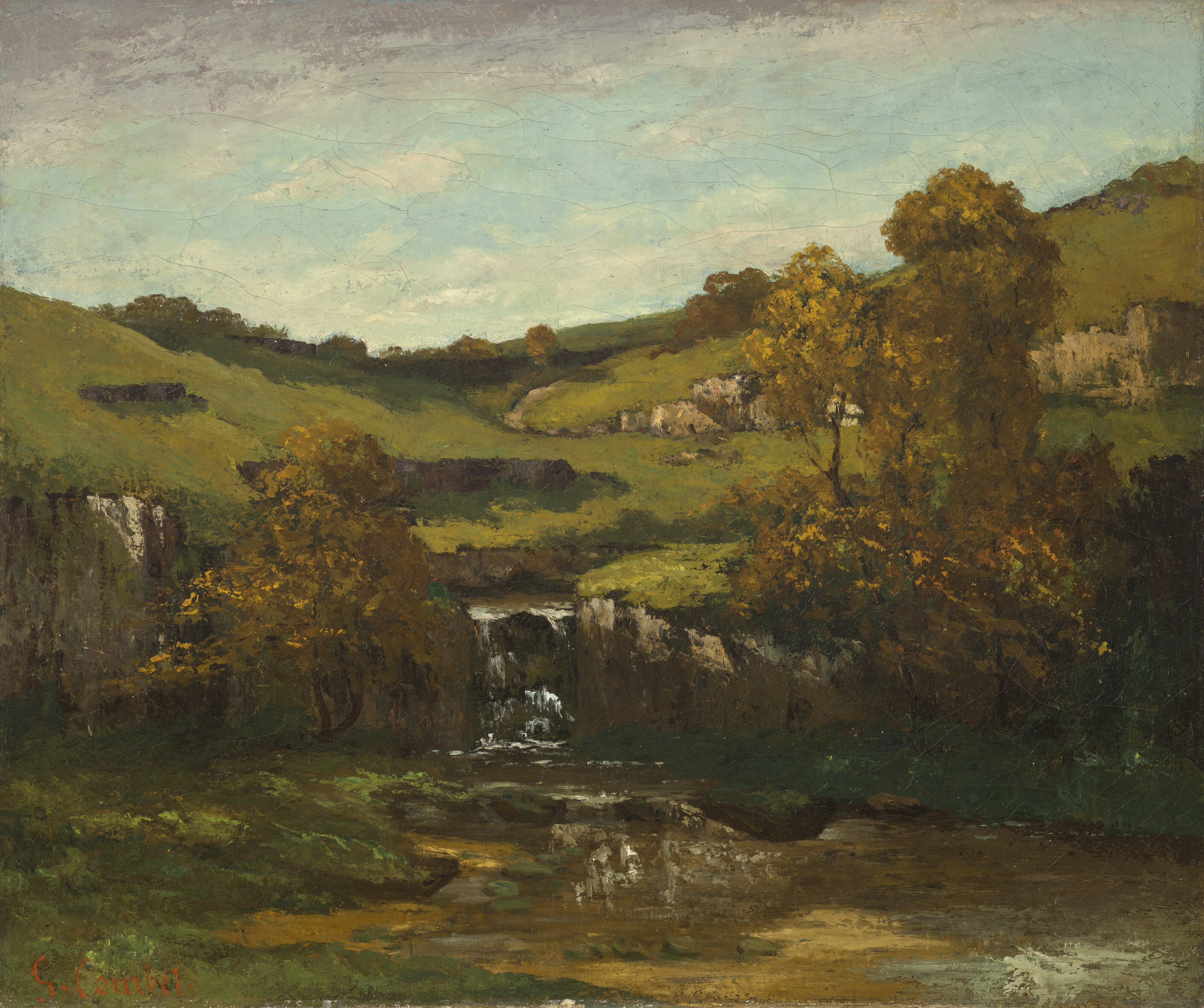 Gustave Courbet — У истоков Луары