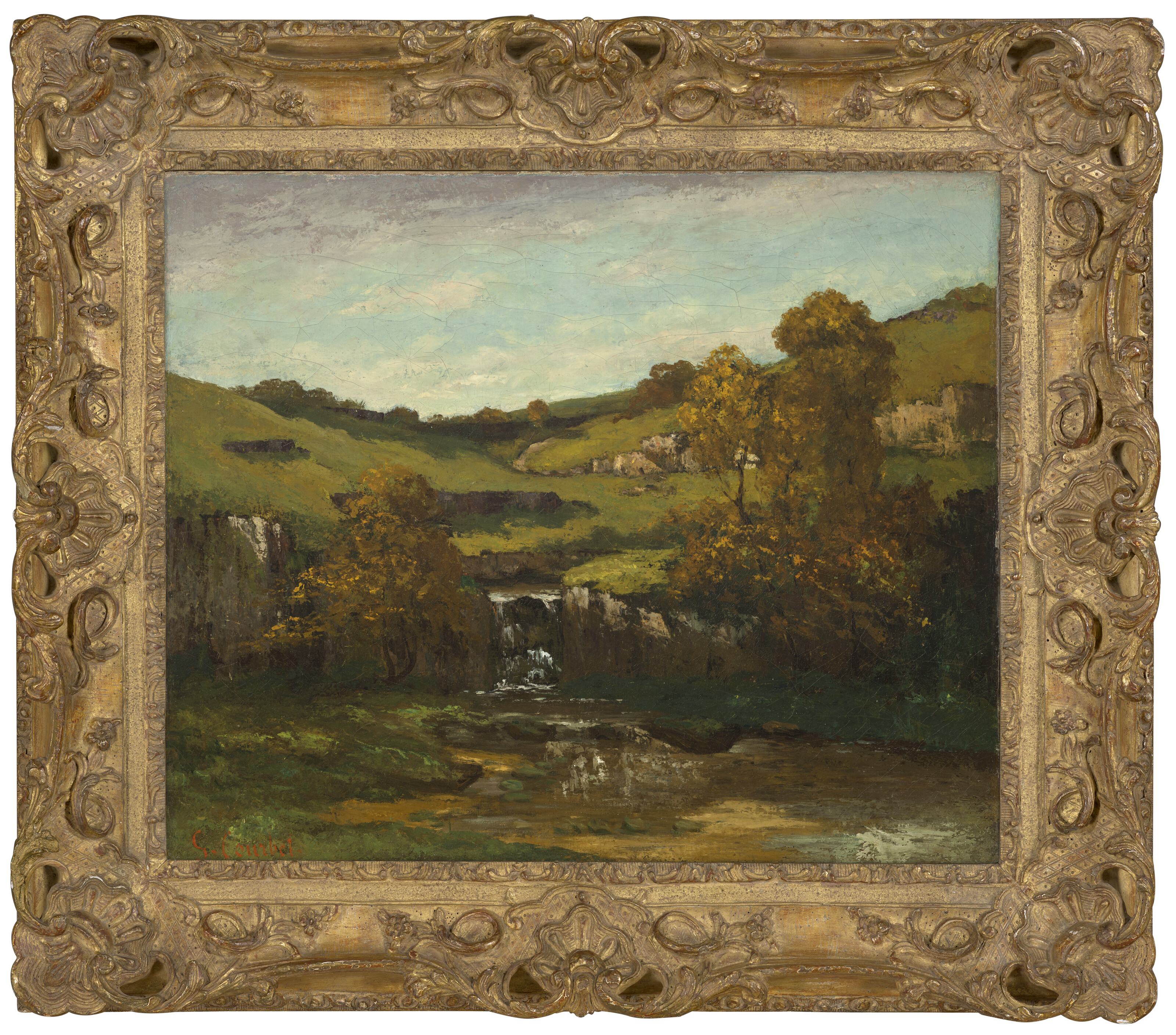 Gustave Courbet — У истоков Луары, изображение 2