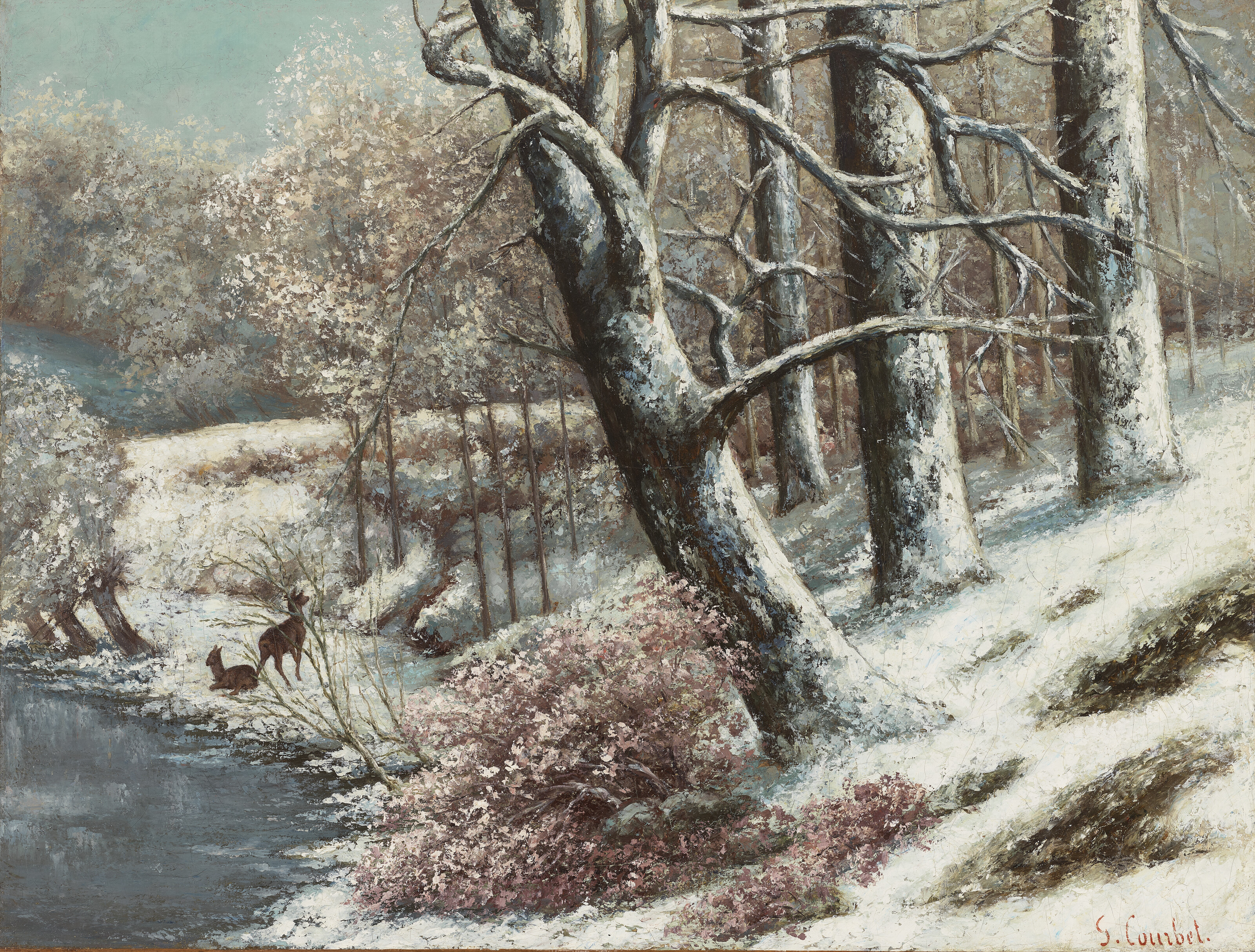 Gustave Courbet — Любовь к живому