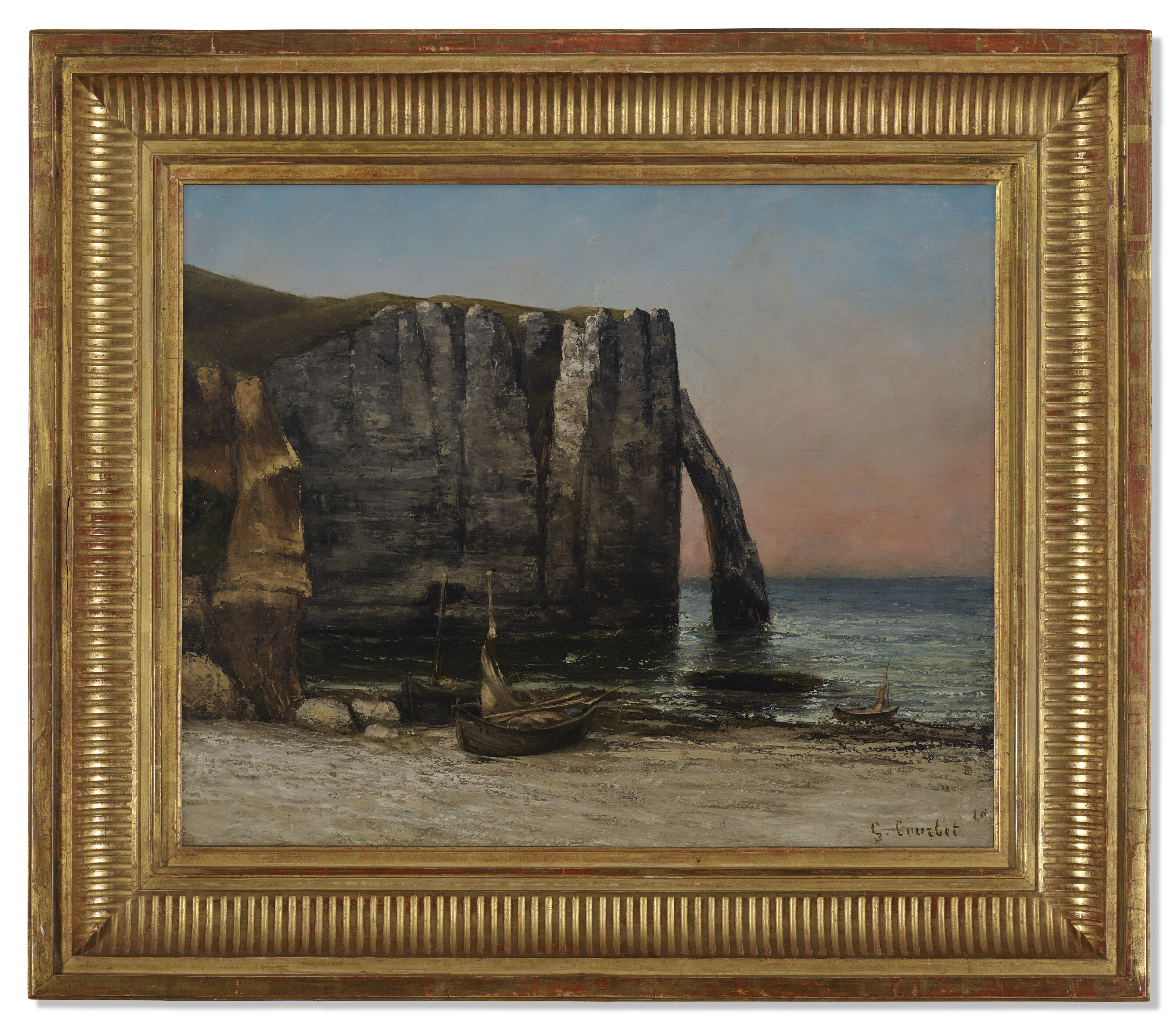 Gustave Courbet — Площадь-Порт-д'Аваль, изображение 2