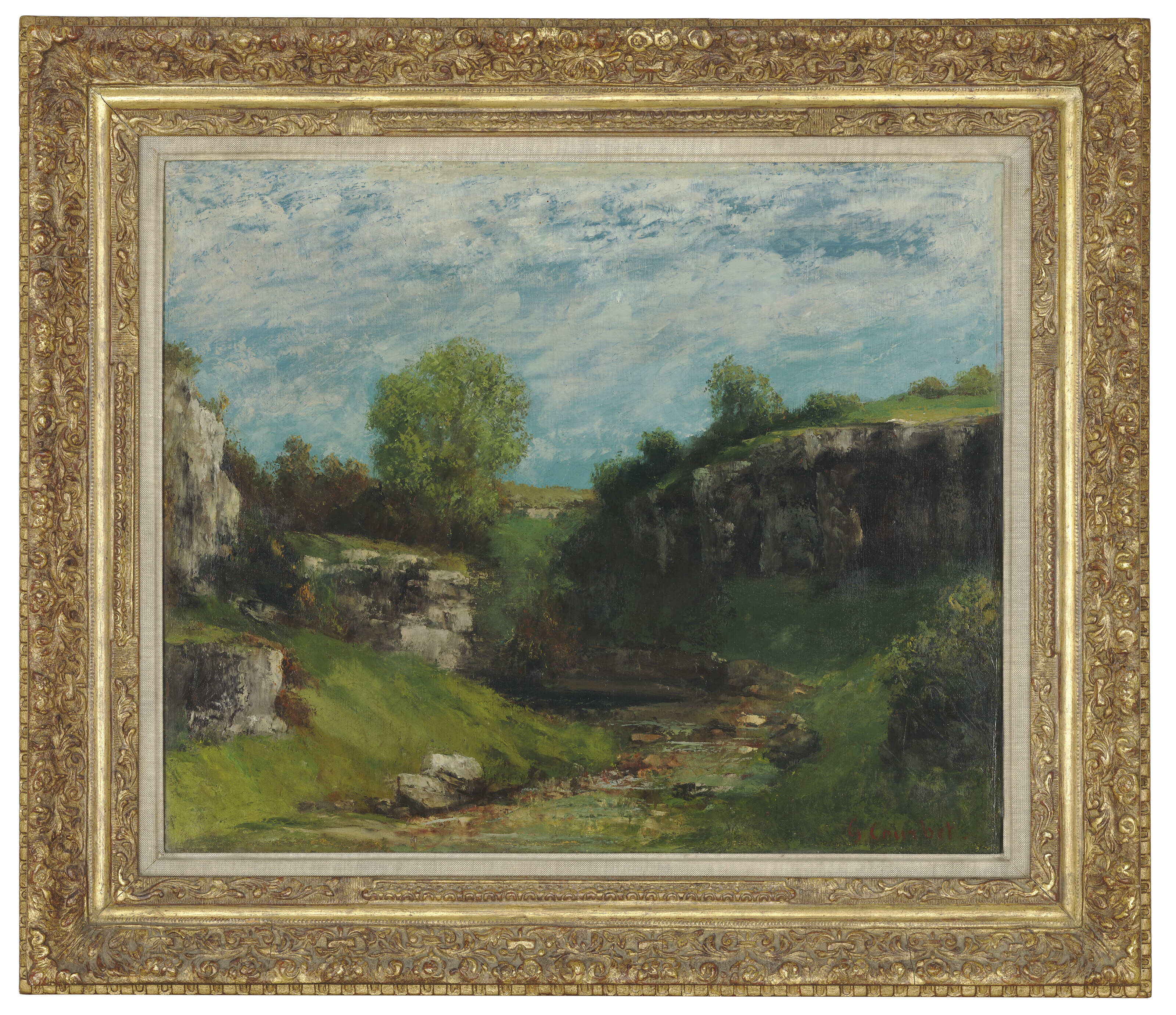 Gustave Courbet — Окрестности Орнана