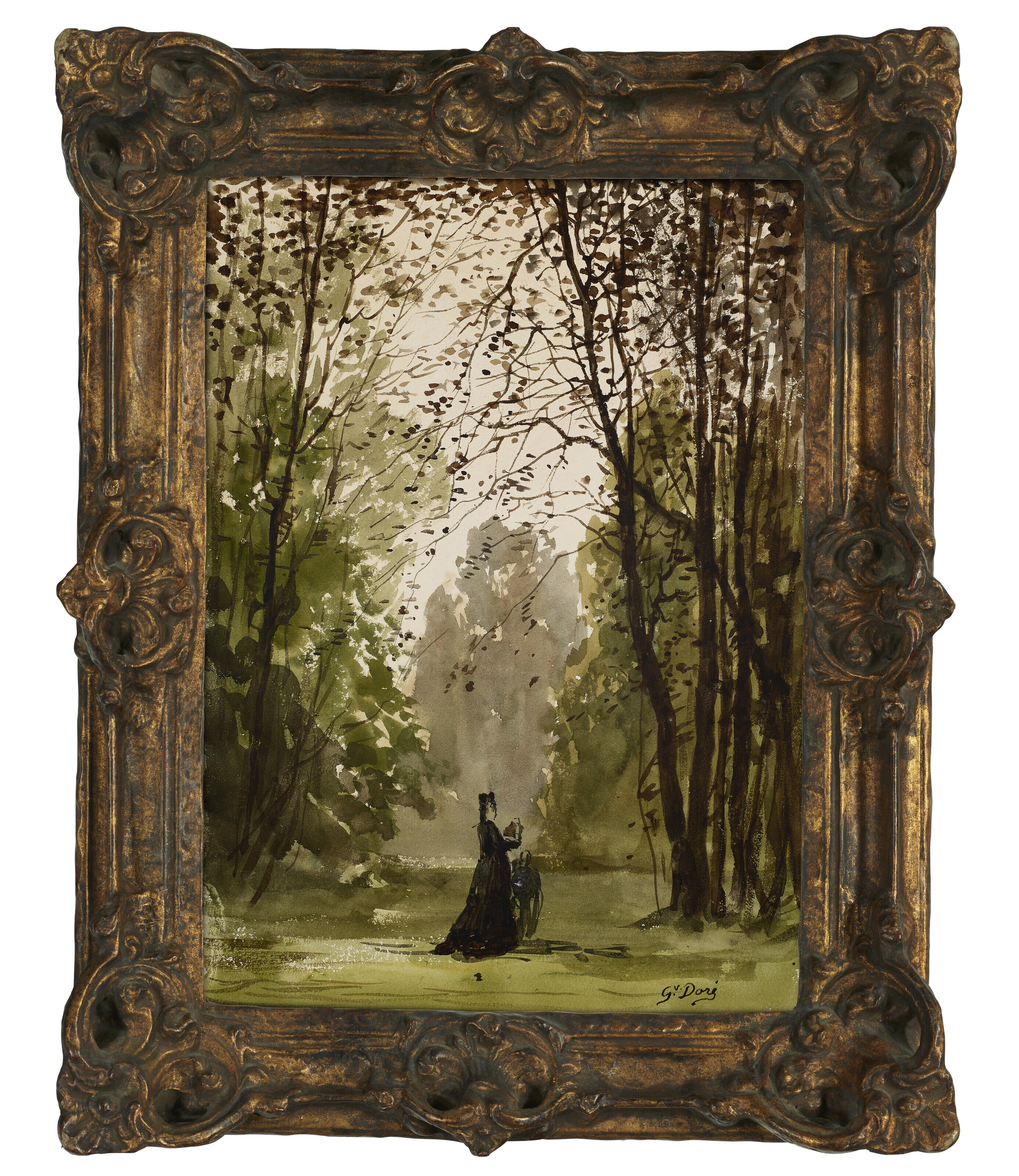 Gustave Dore — В парке, изображение 2