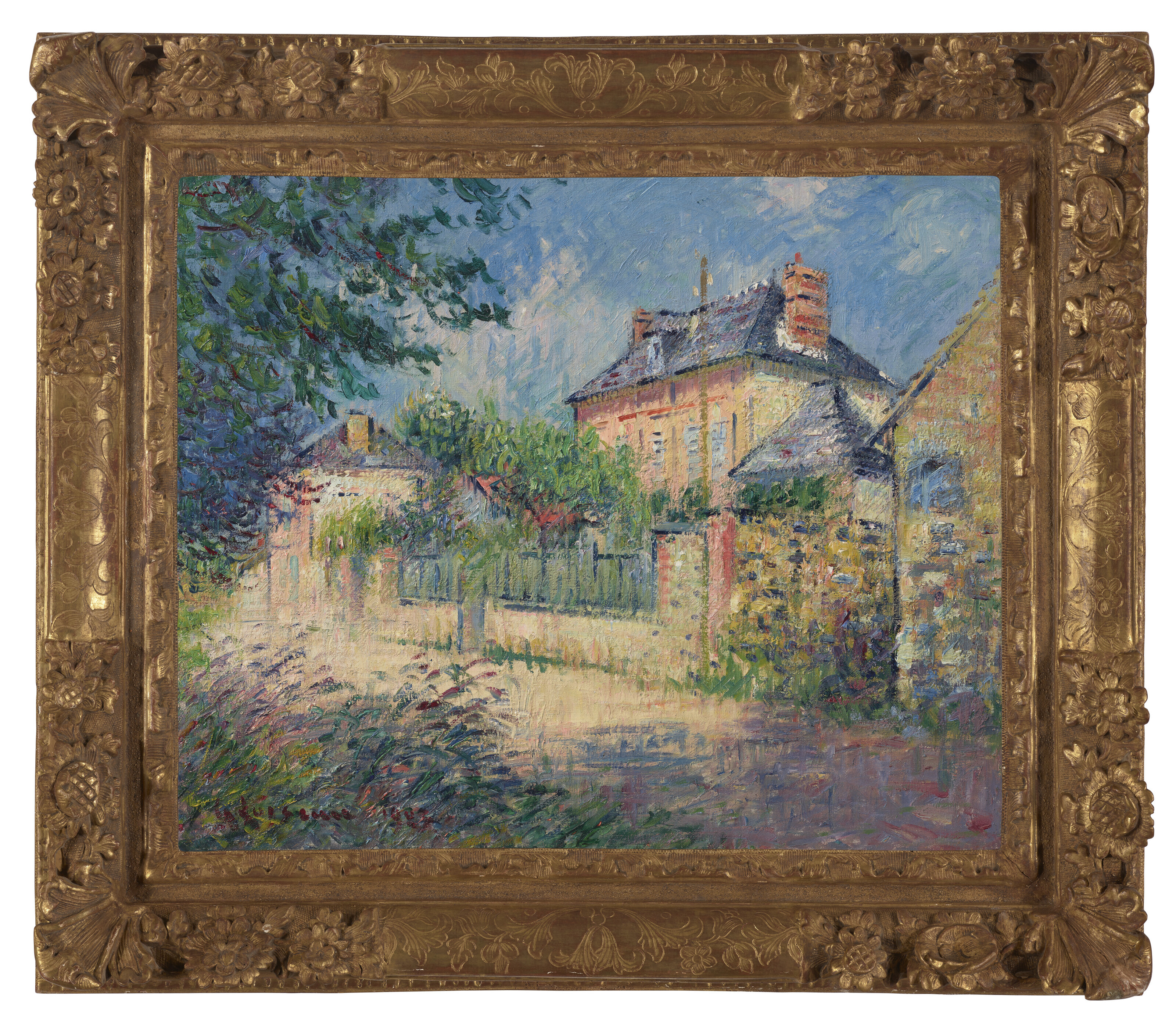 Gustave Loiseau — Деревенская улица, изображение 2