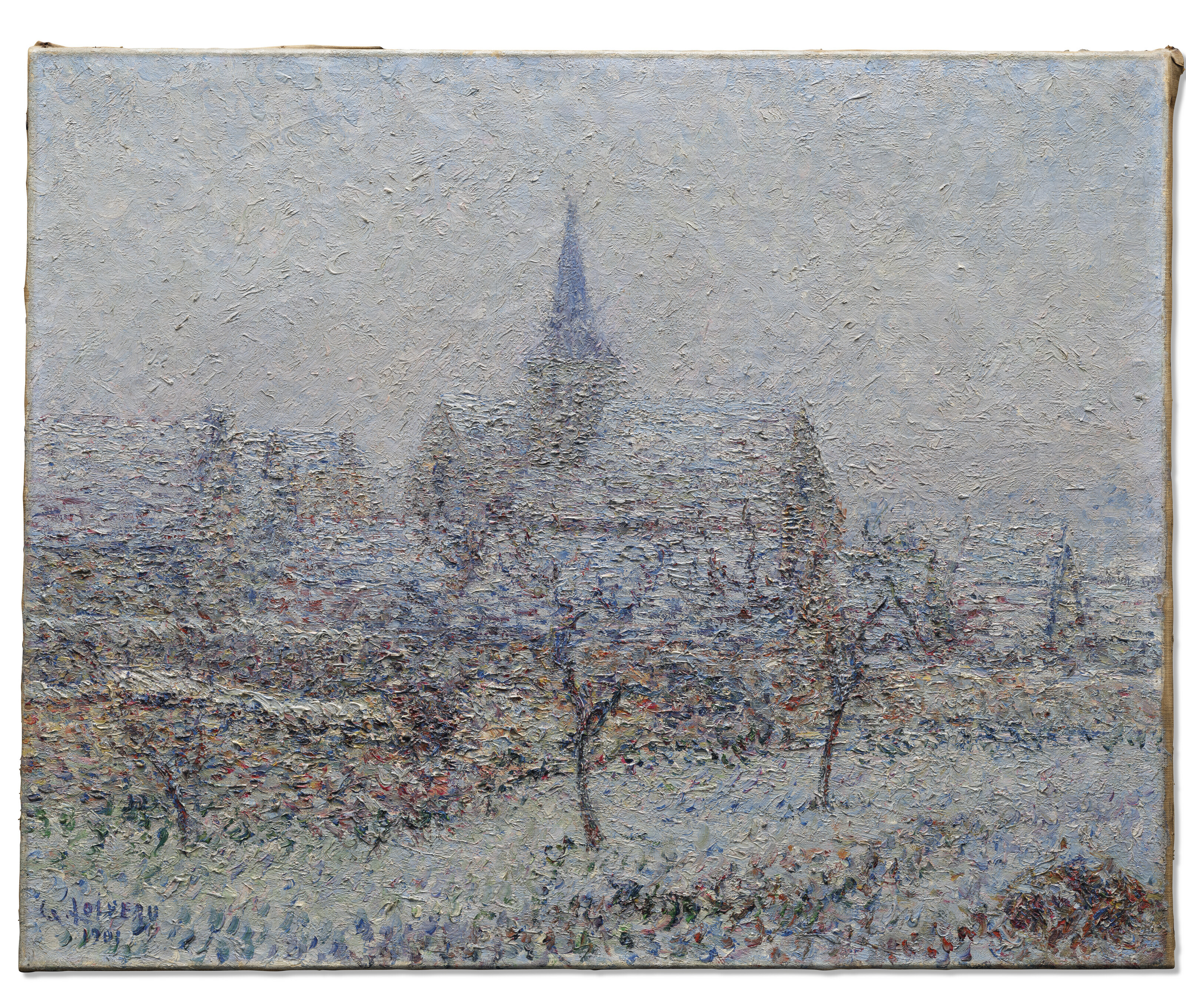 Gustave Loiseau — Церковь Беннекур, влияние соседей, изображение 2