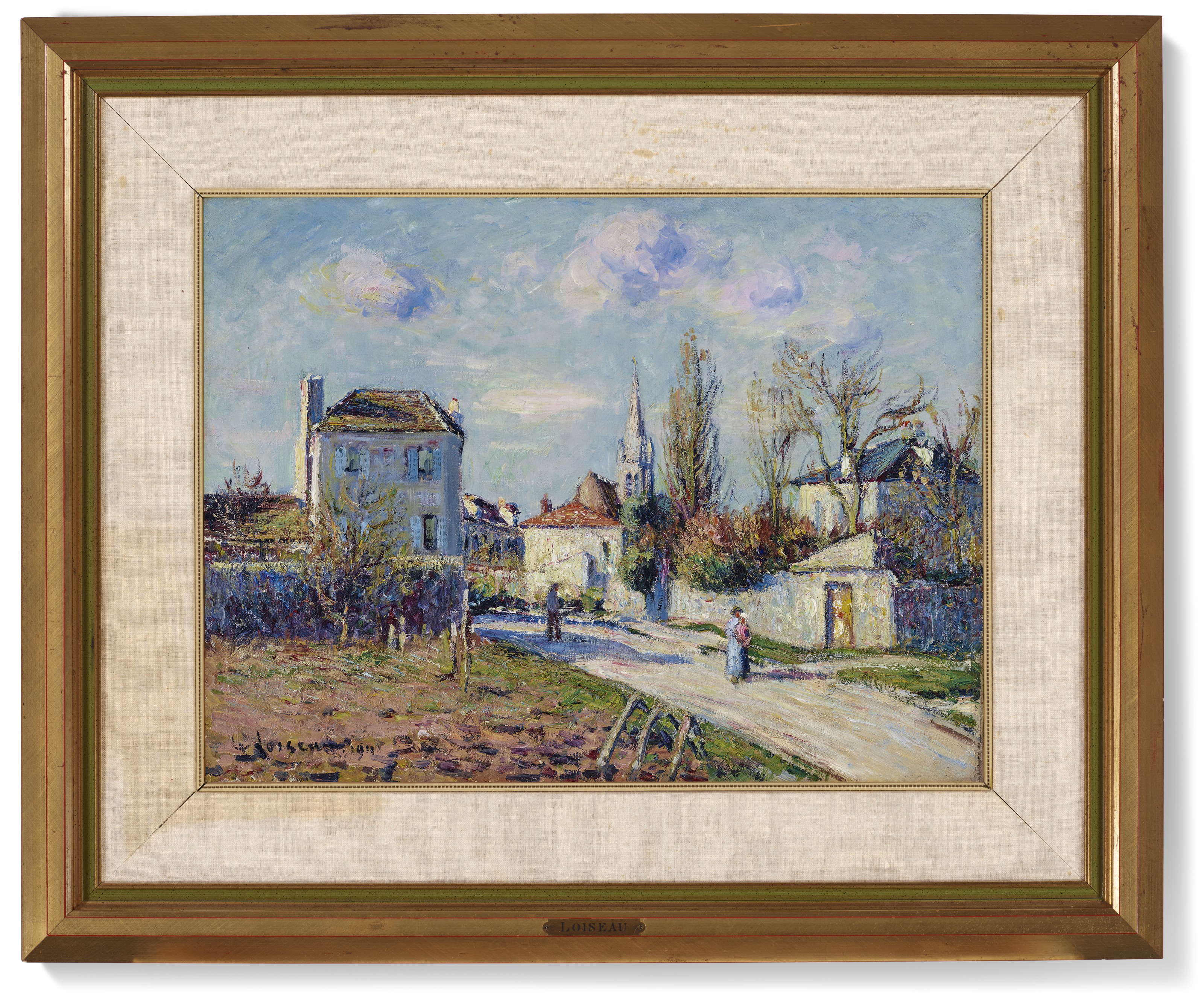 Gustave Loiseau — Ле-виллидж-де-Марейль, изображение 2