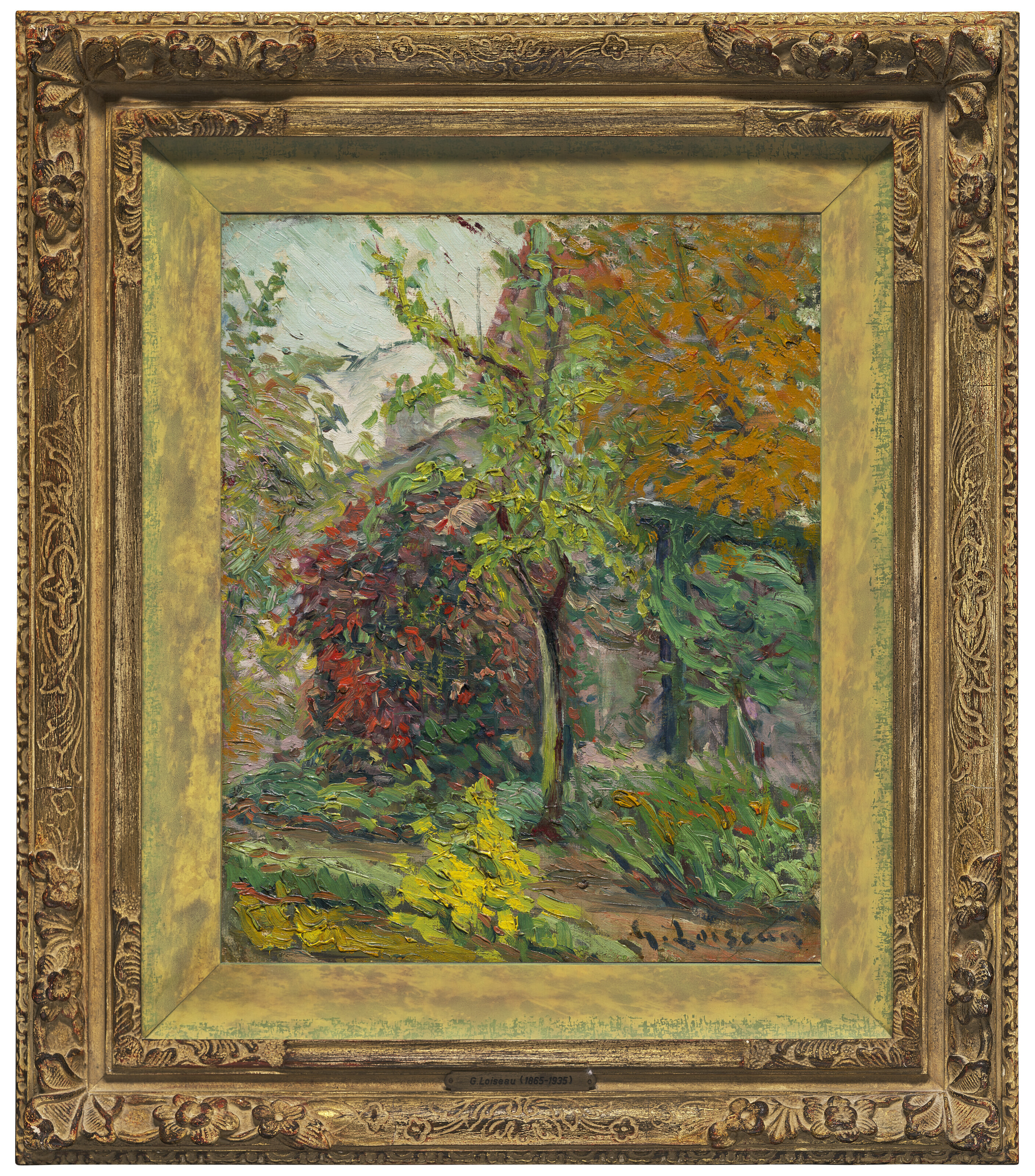 Gustave Loiseau — Дом а-ля Кампань, изображение 2