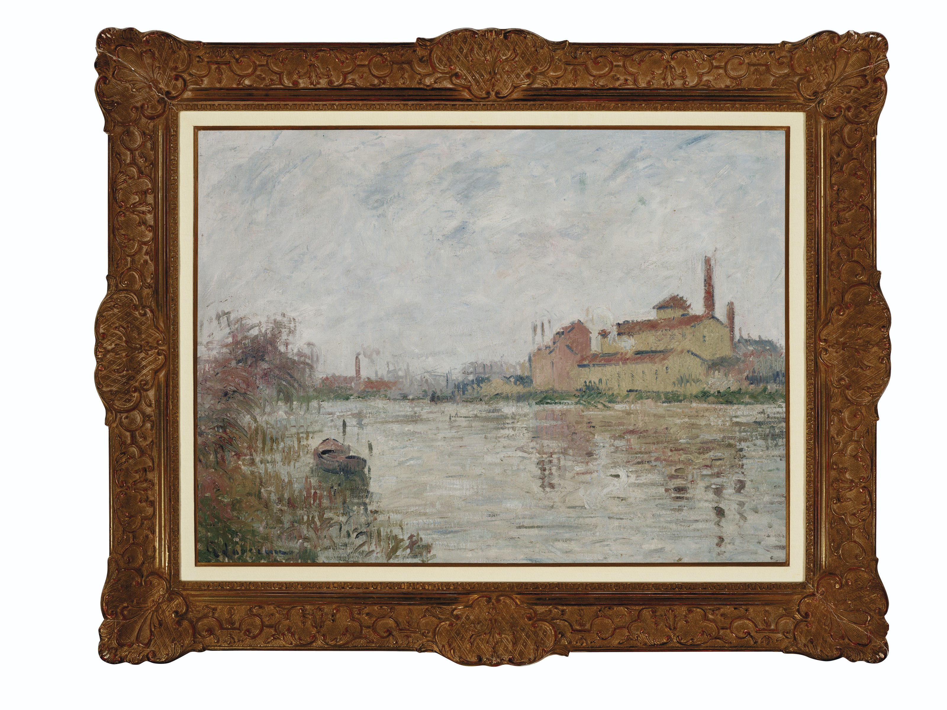 Gustave Loiseau — Я живу на берегу реки, изображение 2