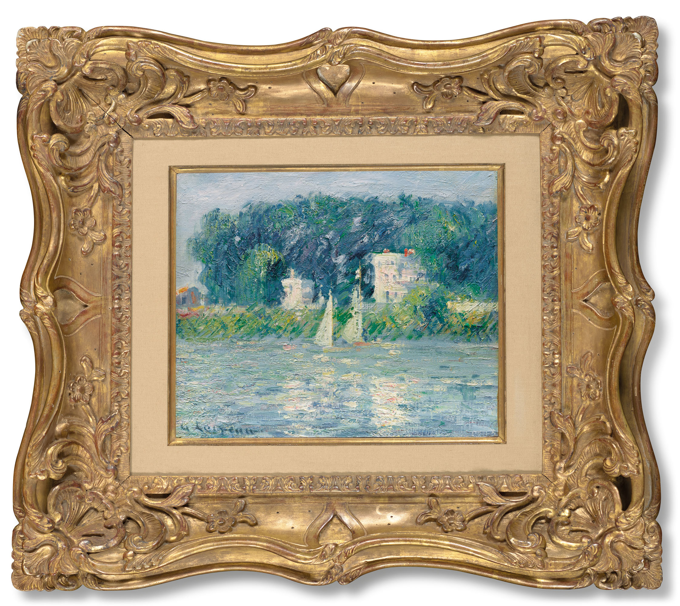 Gustave Loiseau — Вуали на берегу Уаза, изображение 2