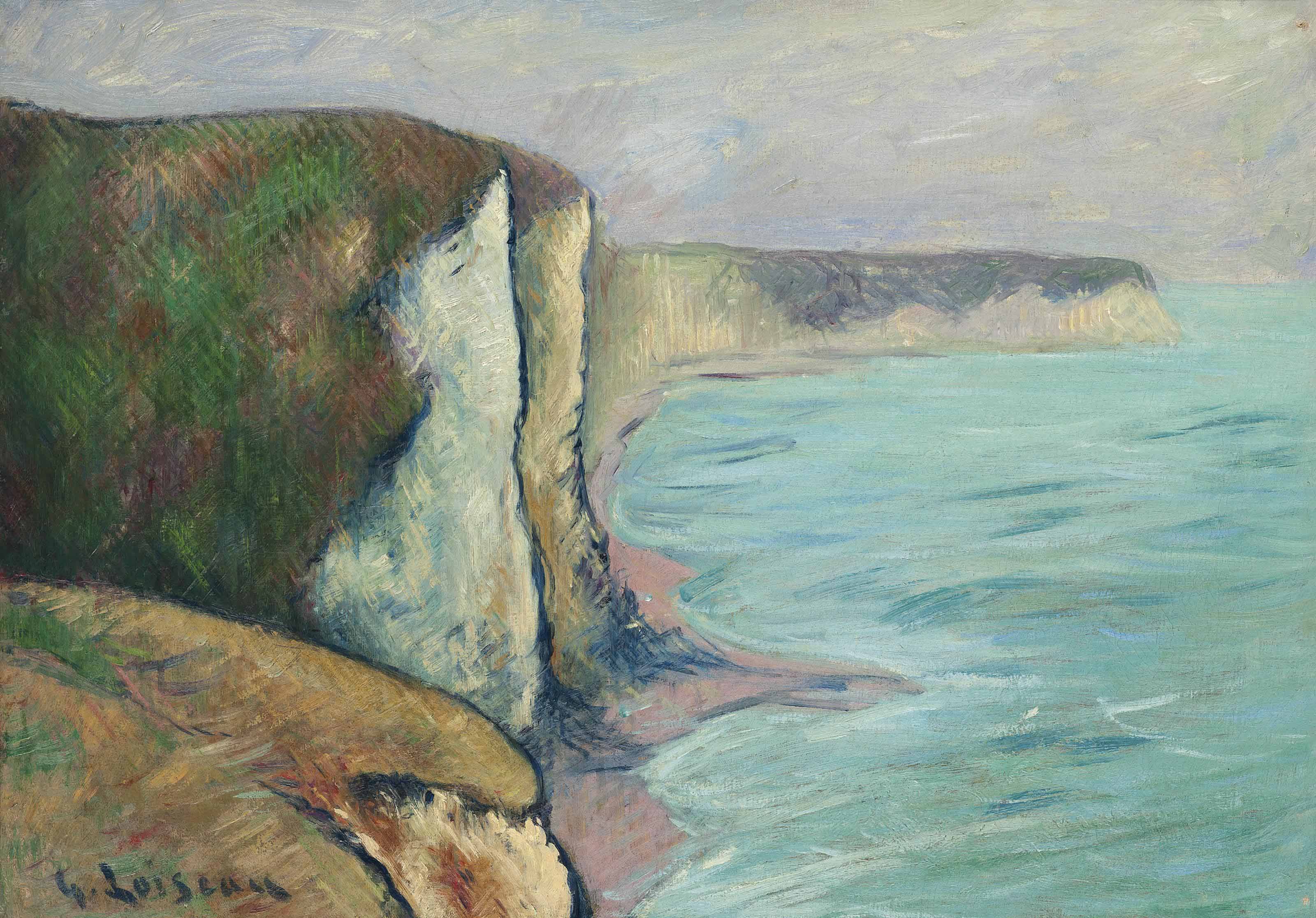 Gustave Loiseau — Ле-Фалез, Нормандия