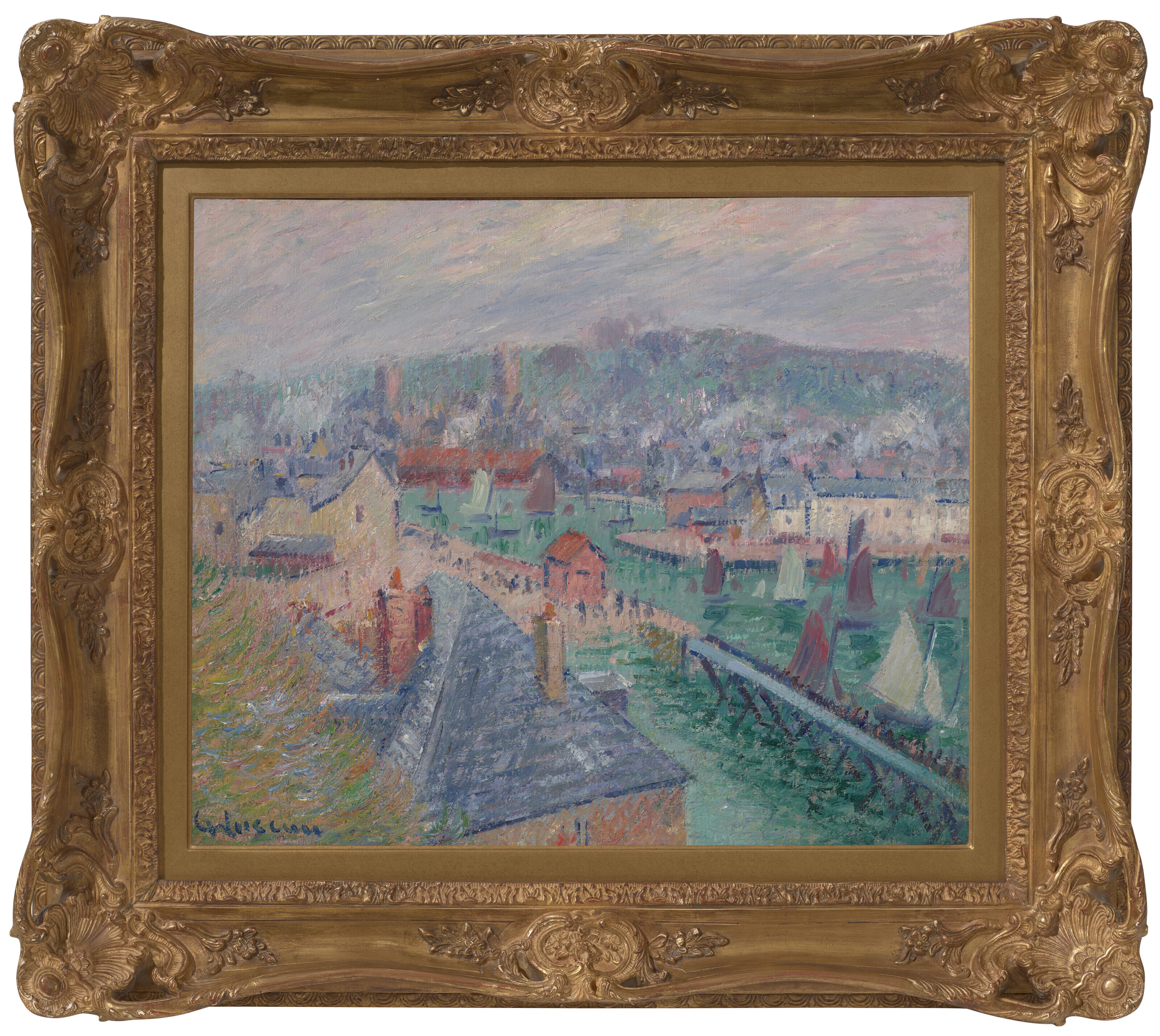 Gustave Loiseau — Авант-порт-де-Фекан (Нормандия), изображение 2