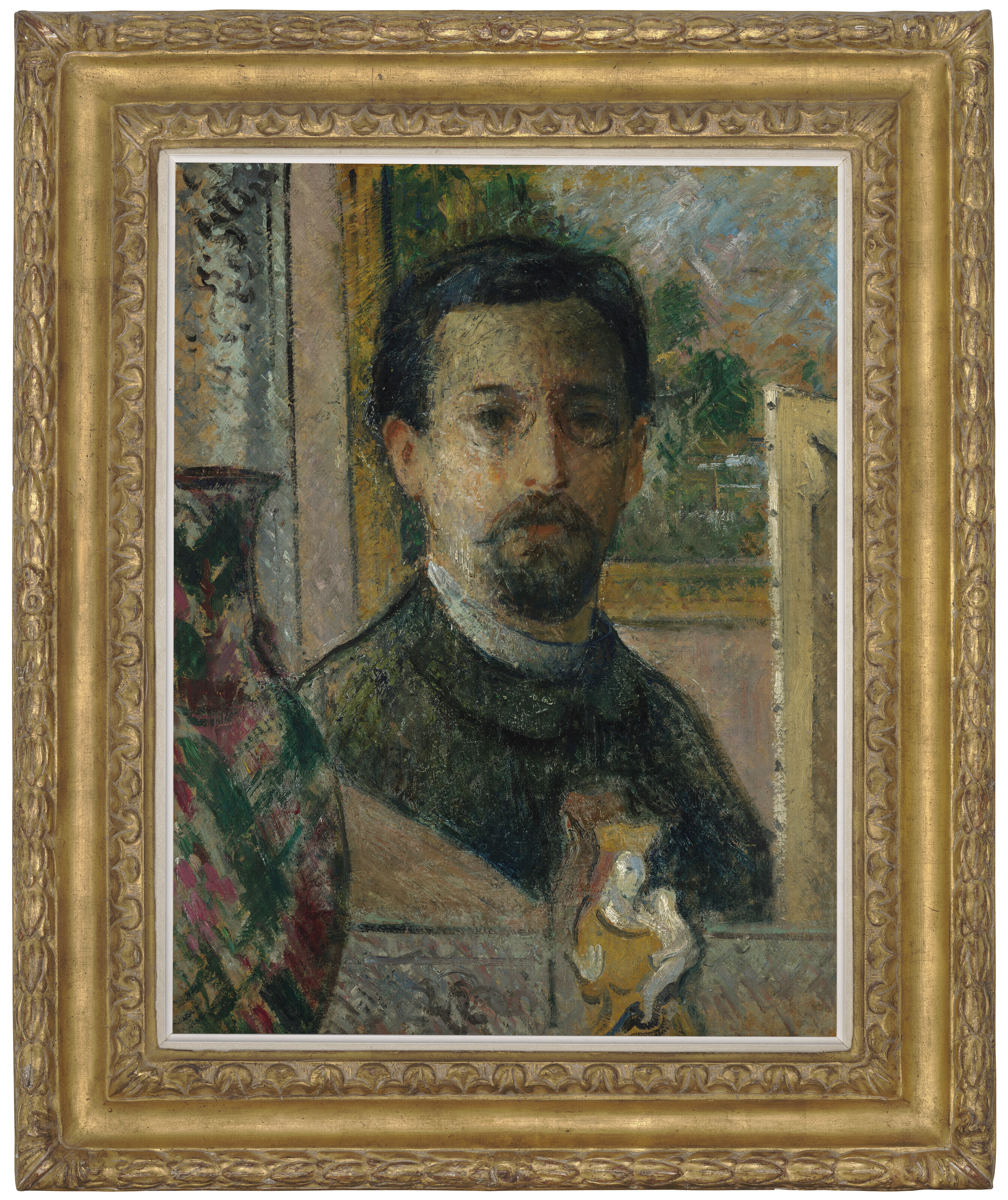 Gustave Loiseau — Автопортрет а-ля статуэтка, изображение 2