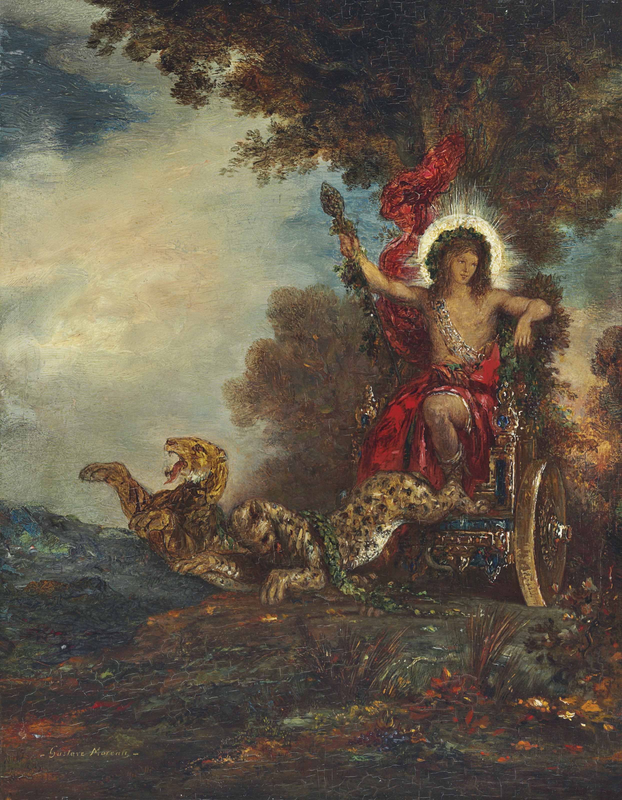 Gustave Moreau — Триумфальная арка Бахуса