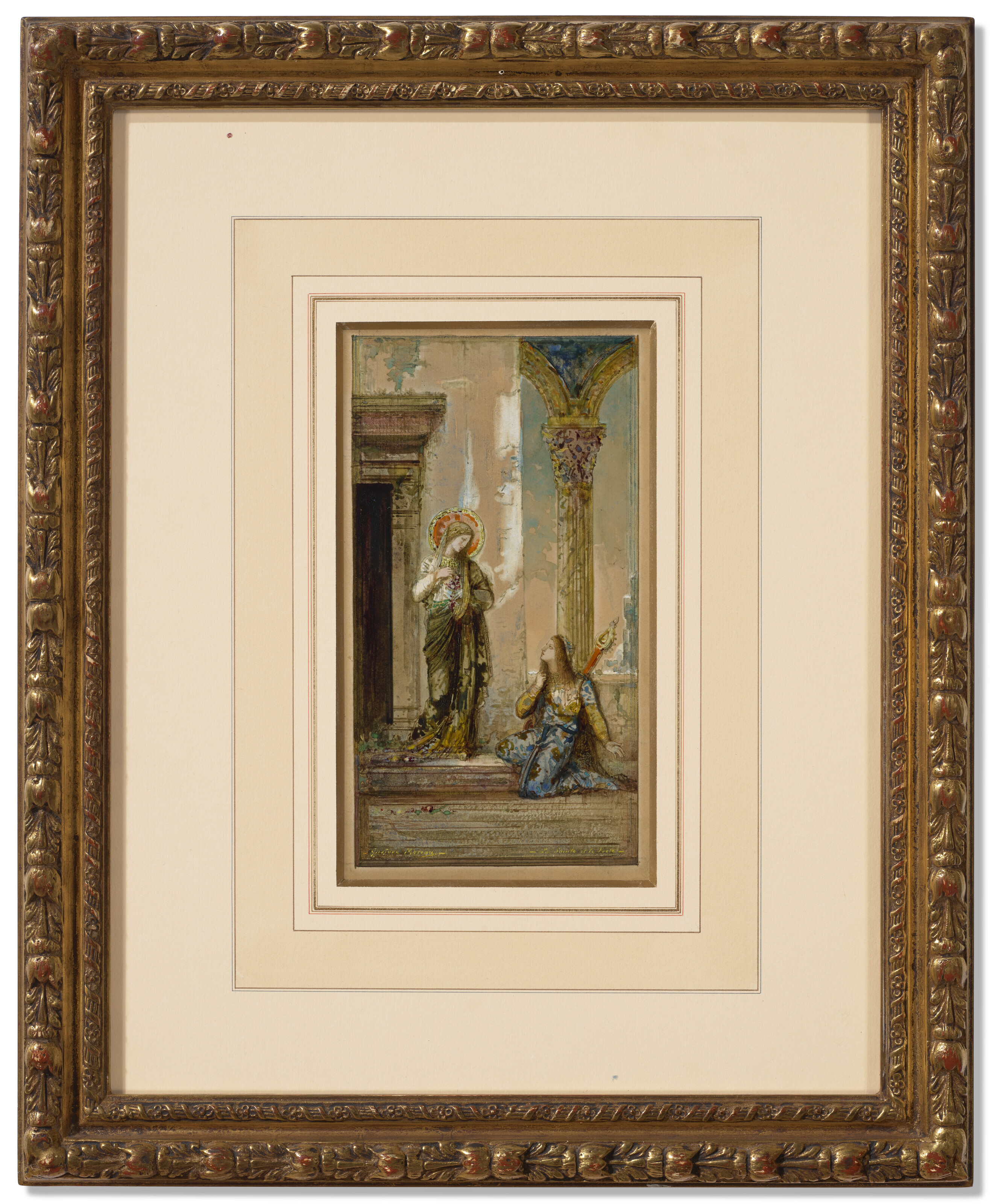 Gustave Moreau — Святая и поэтесса, изображение 2