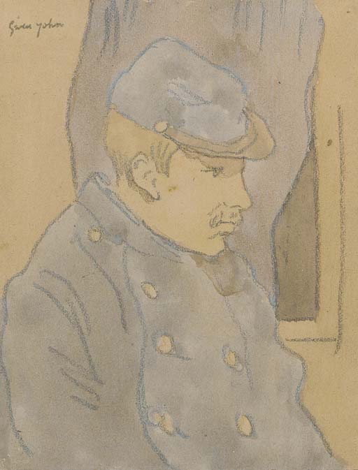 Gwen John — Профильное изучение поля