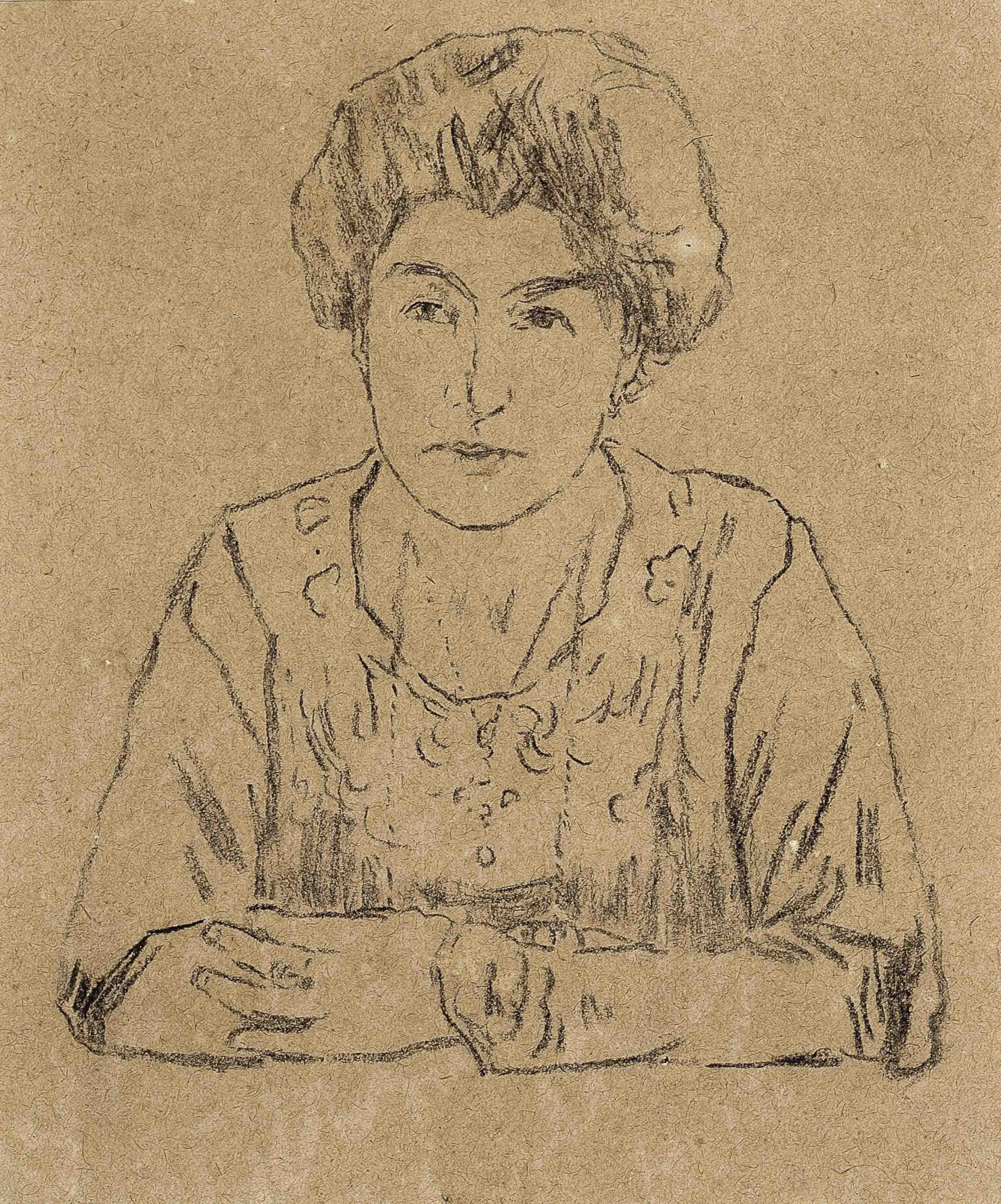 Gwen John — Портрет Изабель Боузер