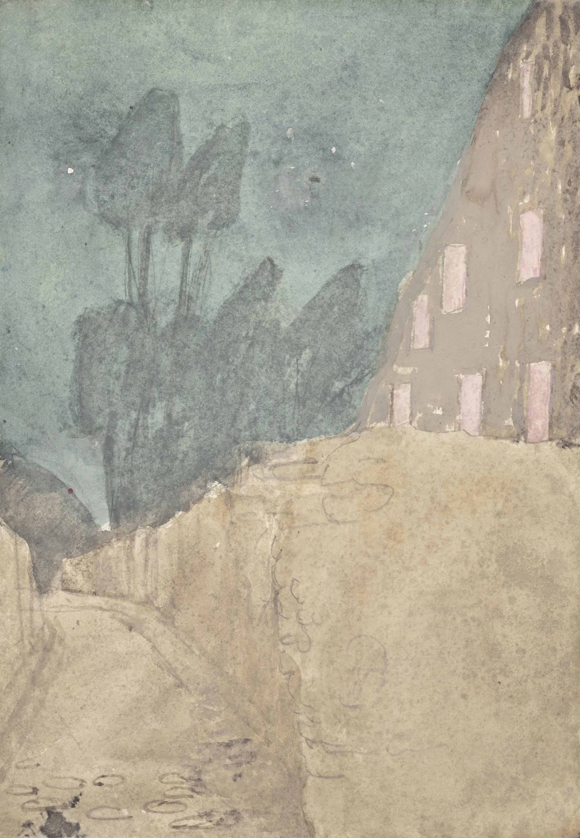Gwen John — Улица Кло Моро
