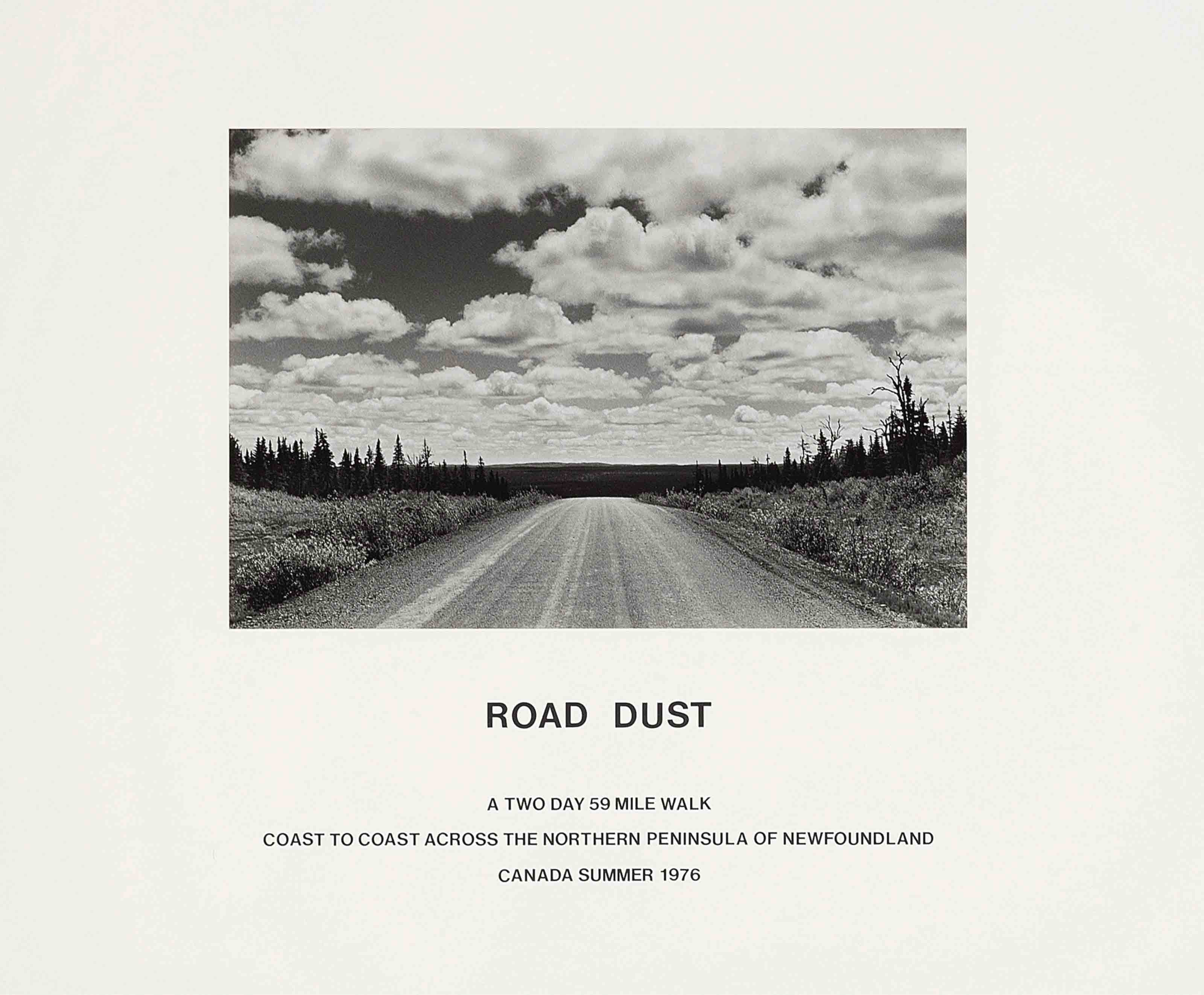 Hamish Fulton — Дорожная пыль