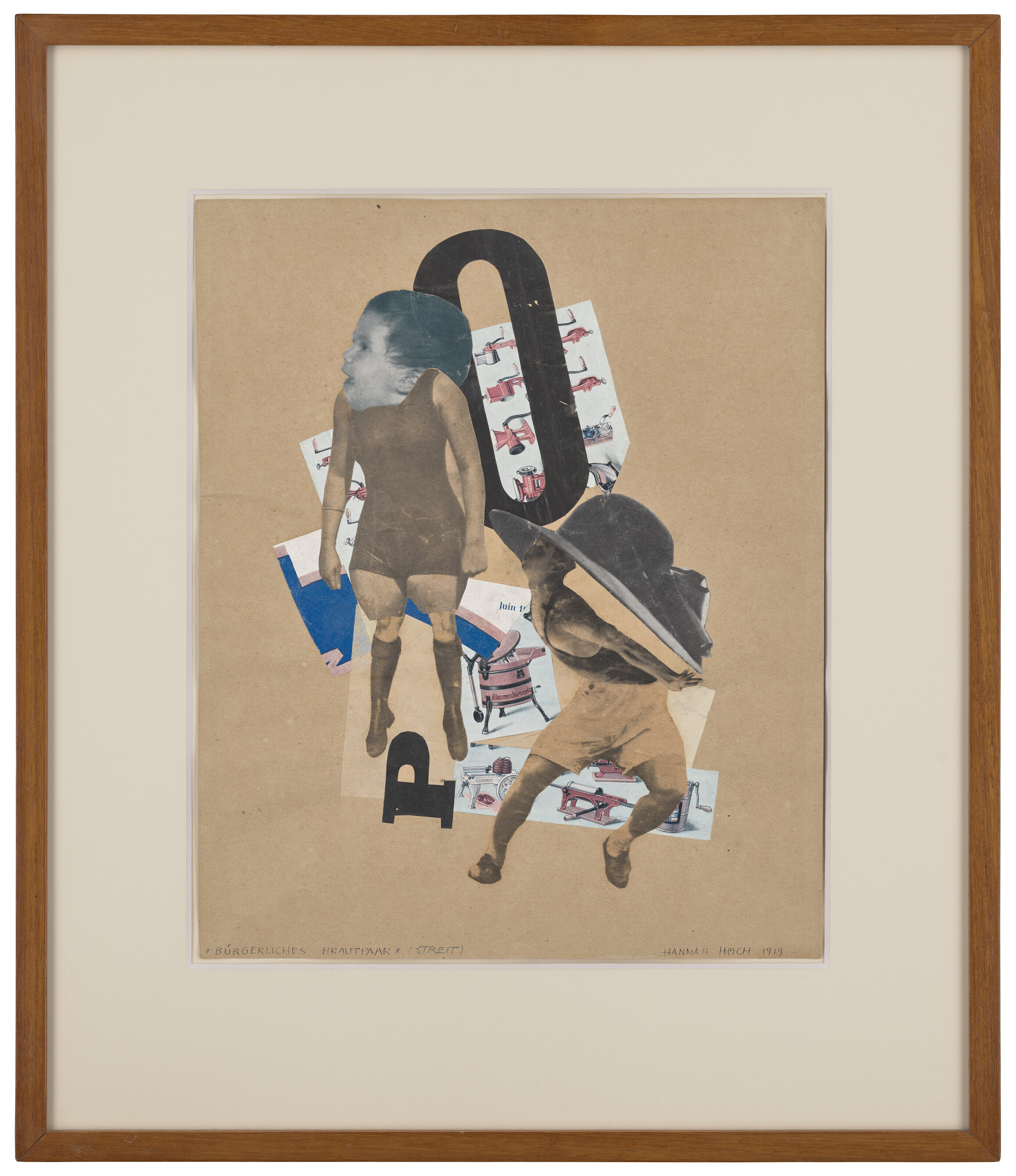 Hannah Höch — Бюргерлихе Браутпаар (улица), изображение 2