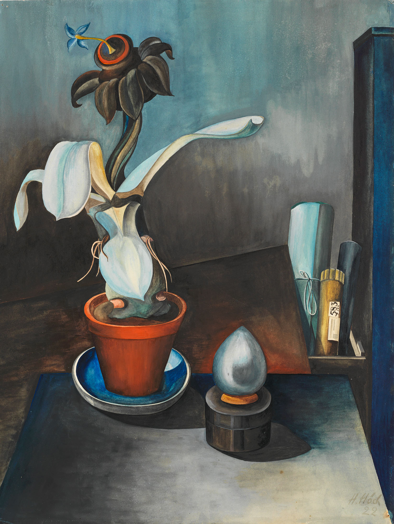 Hannah Höch — Стиллебен из стекла