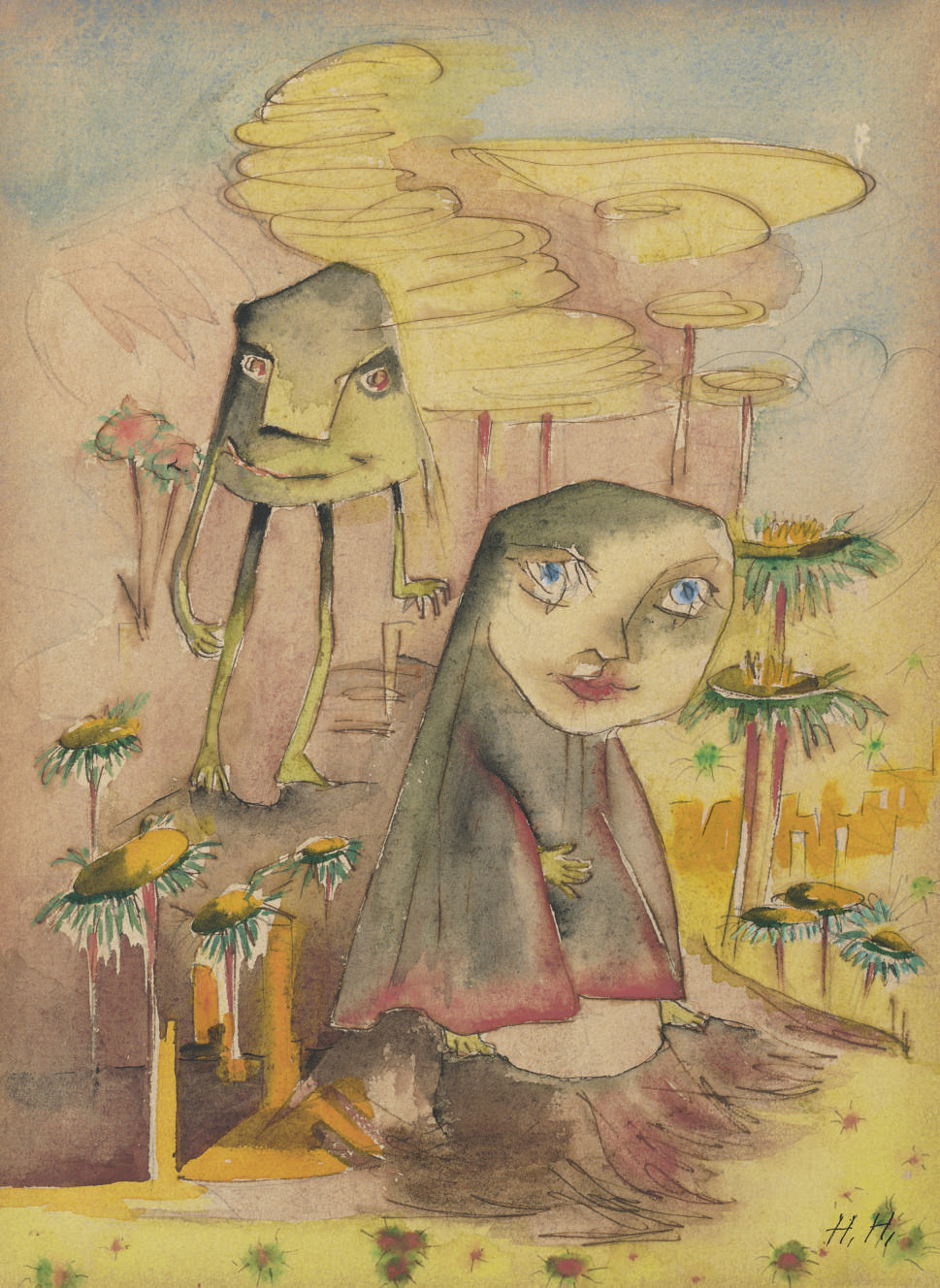 Hannah Höch — Паар