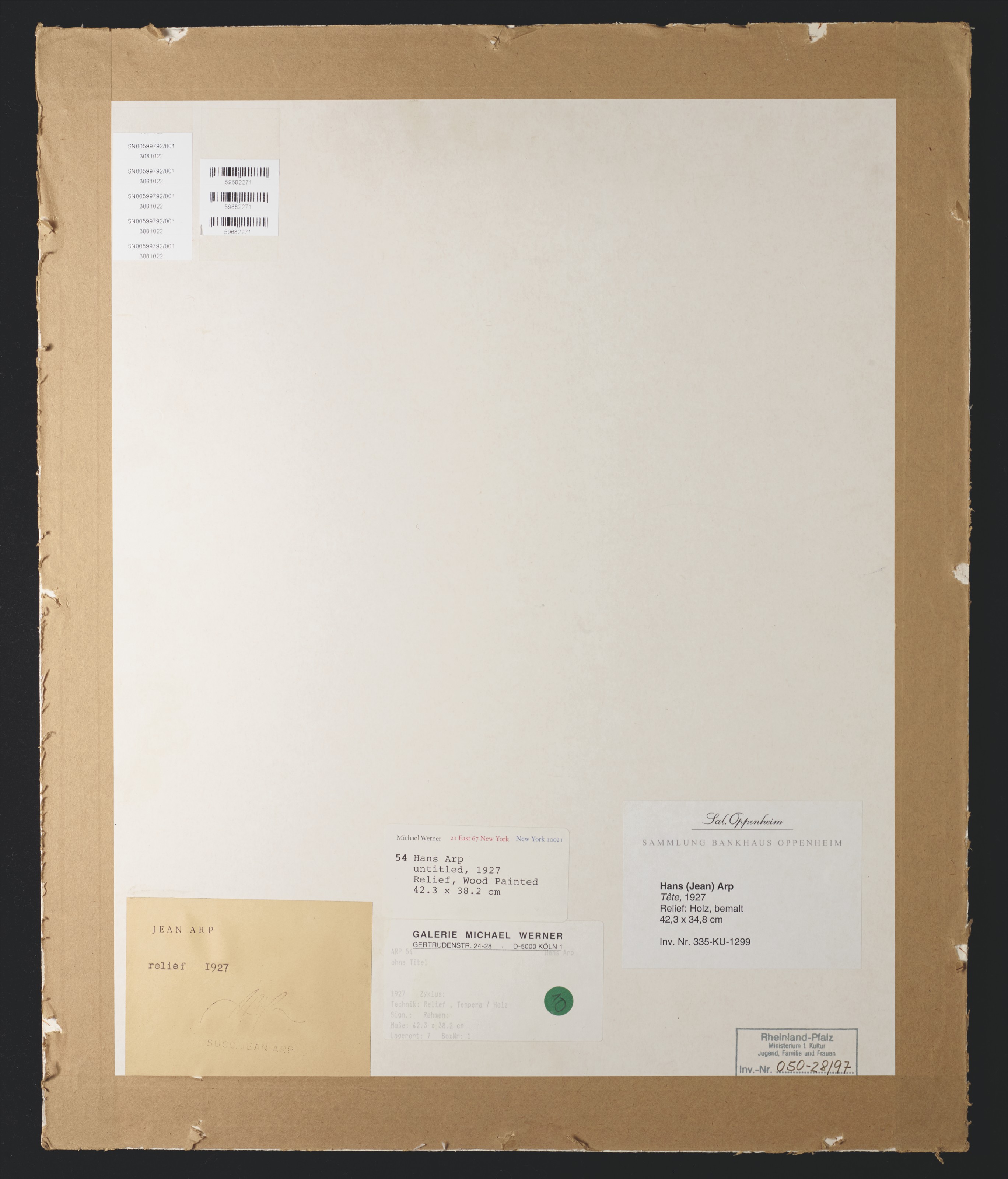 Hans Arp — Макет для "Тет-а-тет", изображение 3