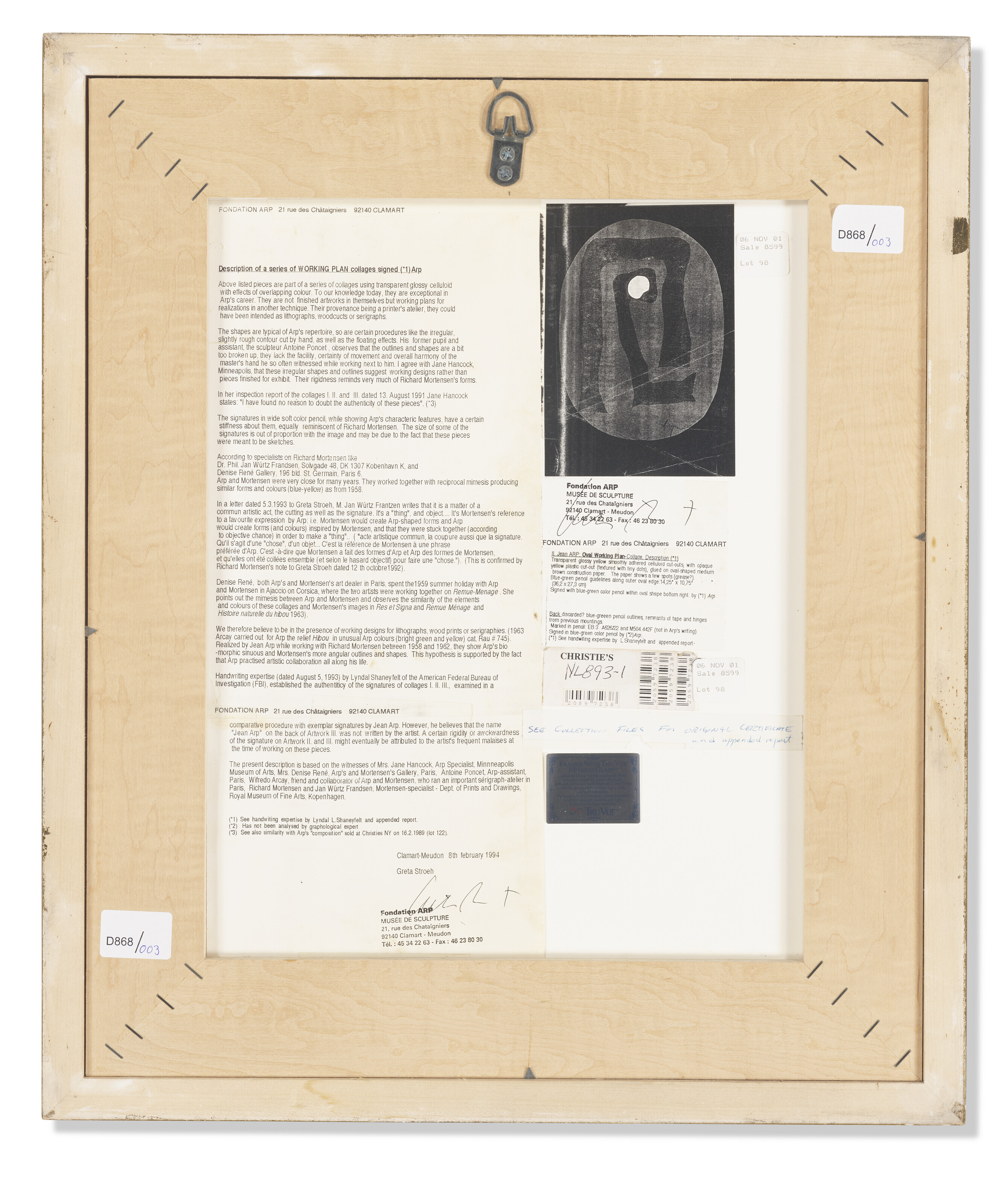 Hans Arp — Овальный рабочий план, изображение 3