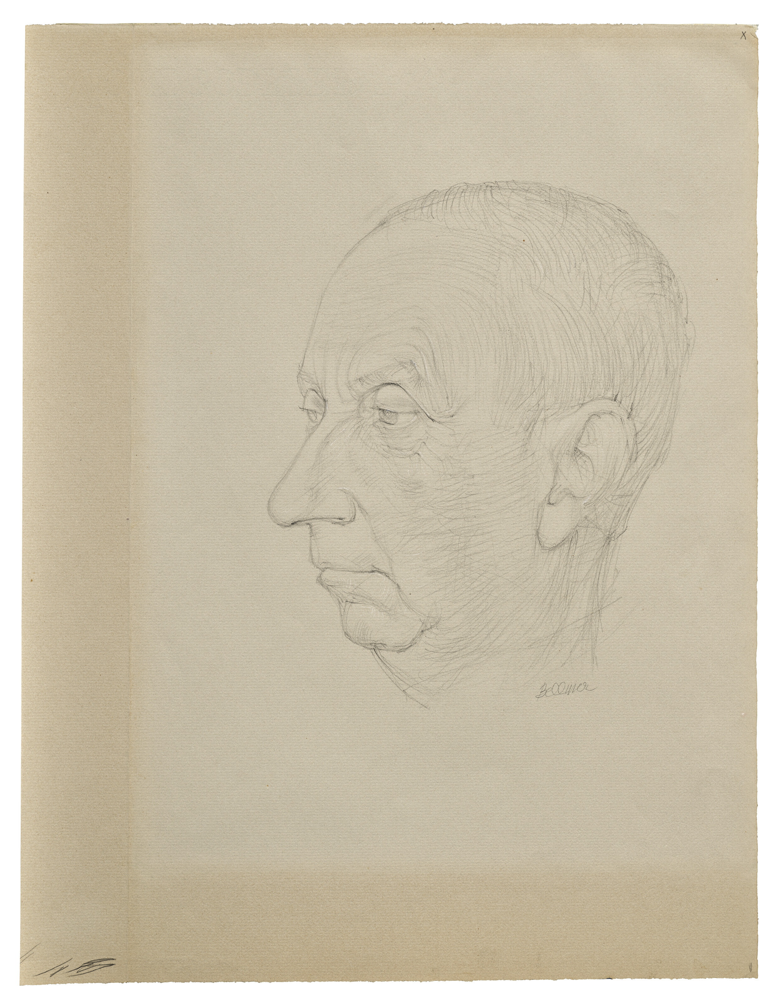 Hans Arp — Портрет Жана (Ганса) Арпа (справа налево), изображение 2