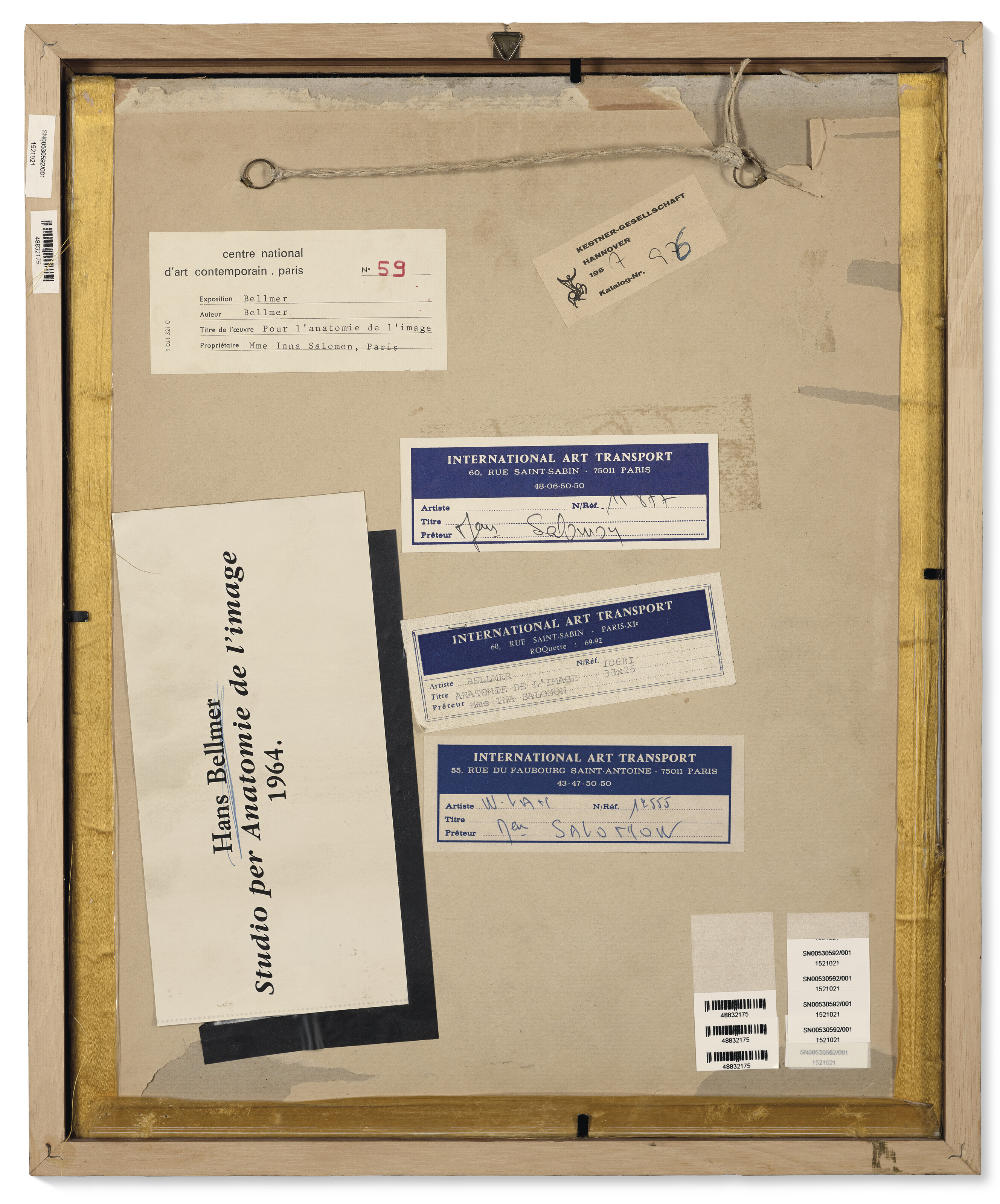 Hans Bellmer — Для анатомии образа я, изображение 3