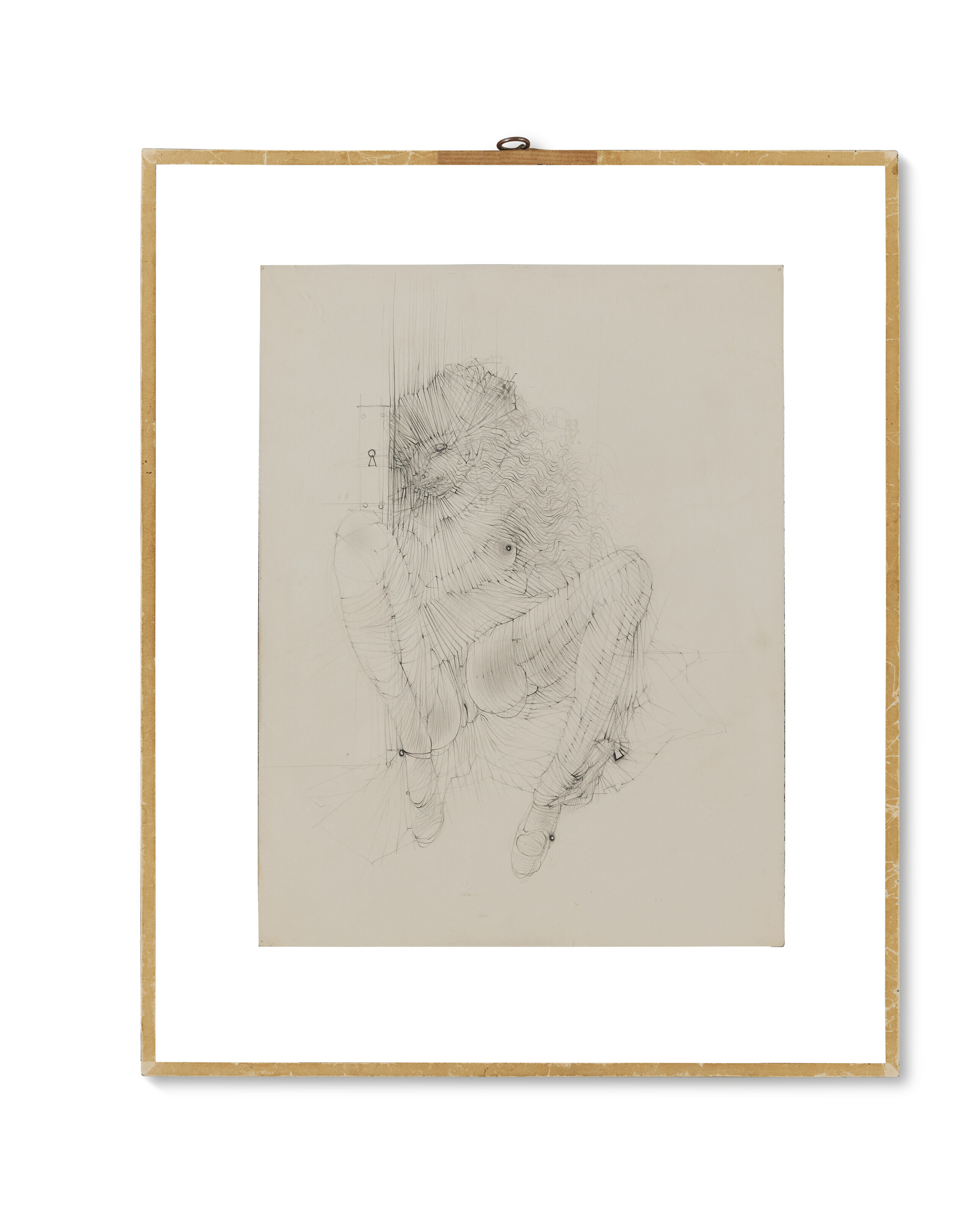 Hans Bellmer — Молодая девушка ( прямая ); Композиция ( оборотная сторона ), изображение 3