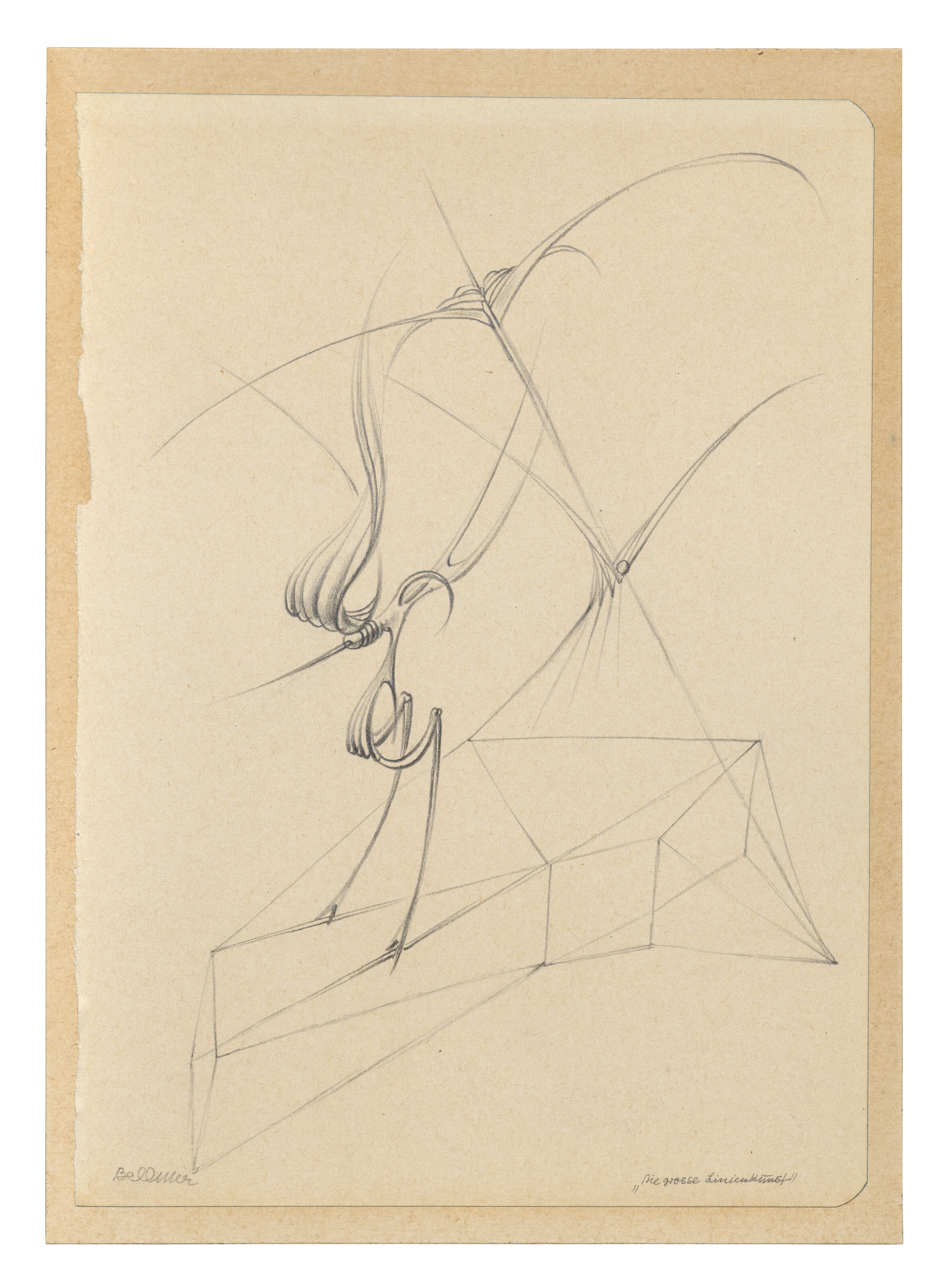 Hans Bellmer — Большая линия соприкосновения, изображение 2