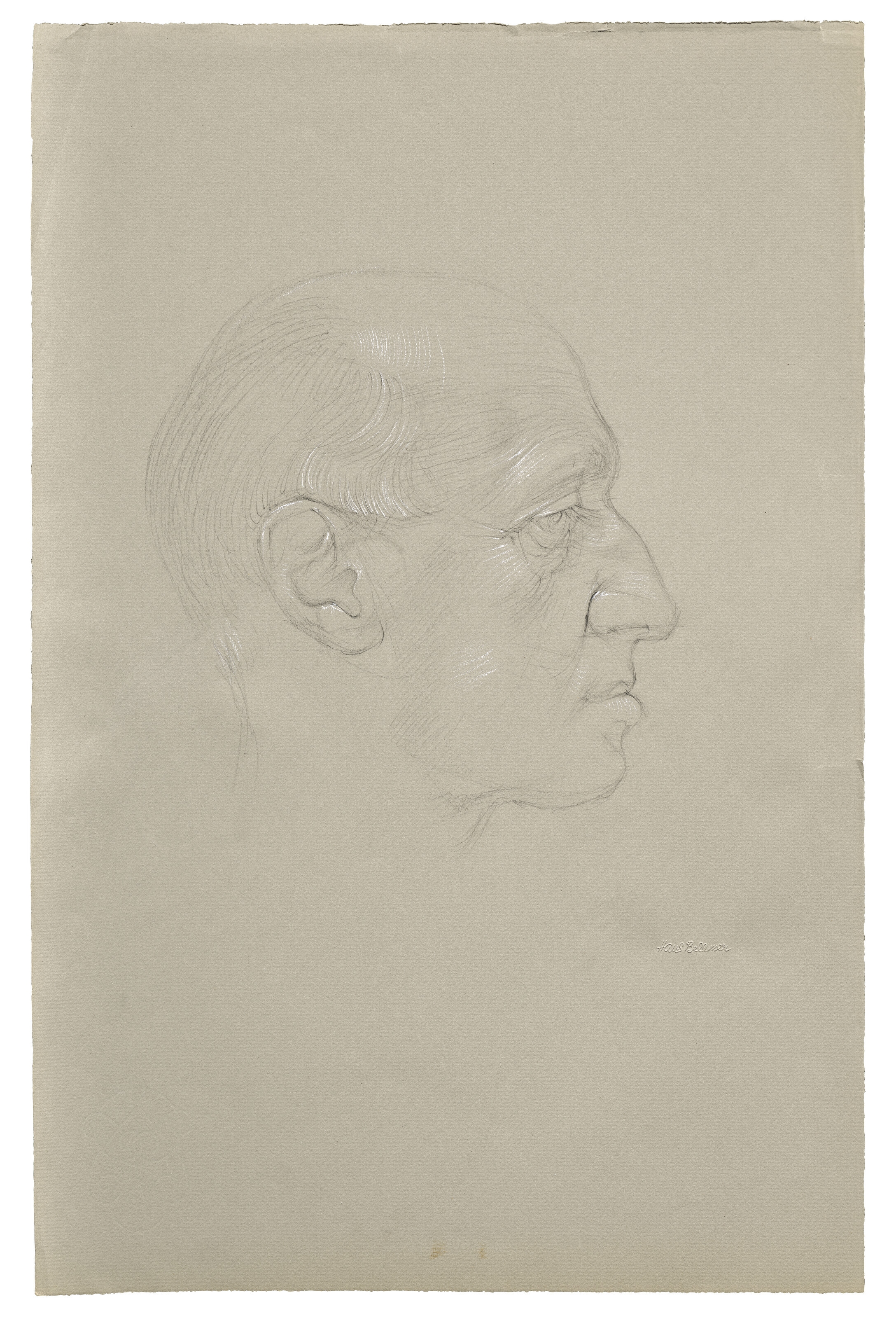 Hans Bellmer — Портрет Виктора Браунера, изображение 2