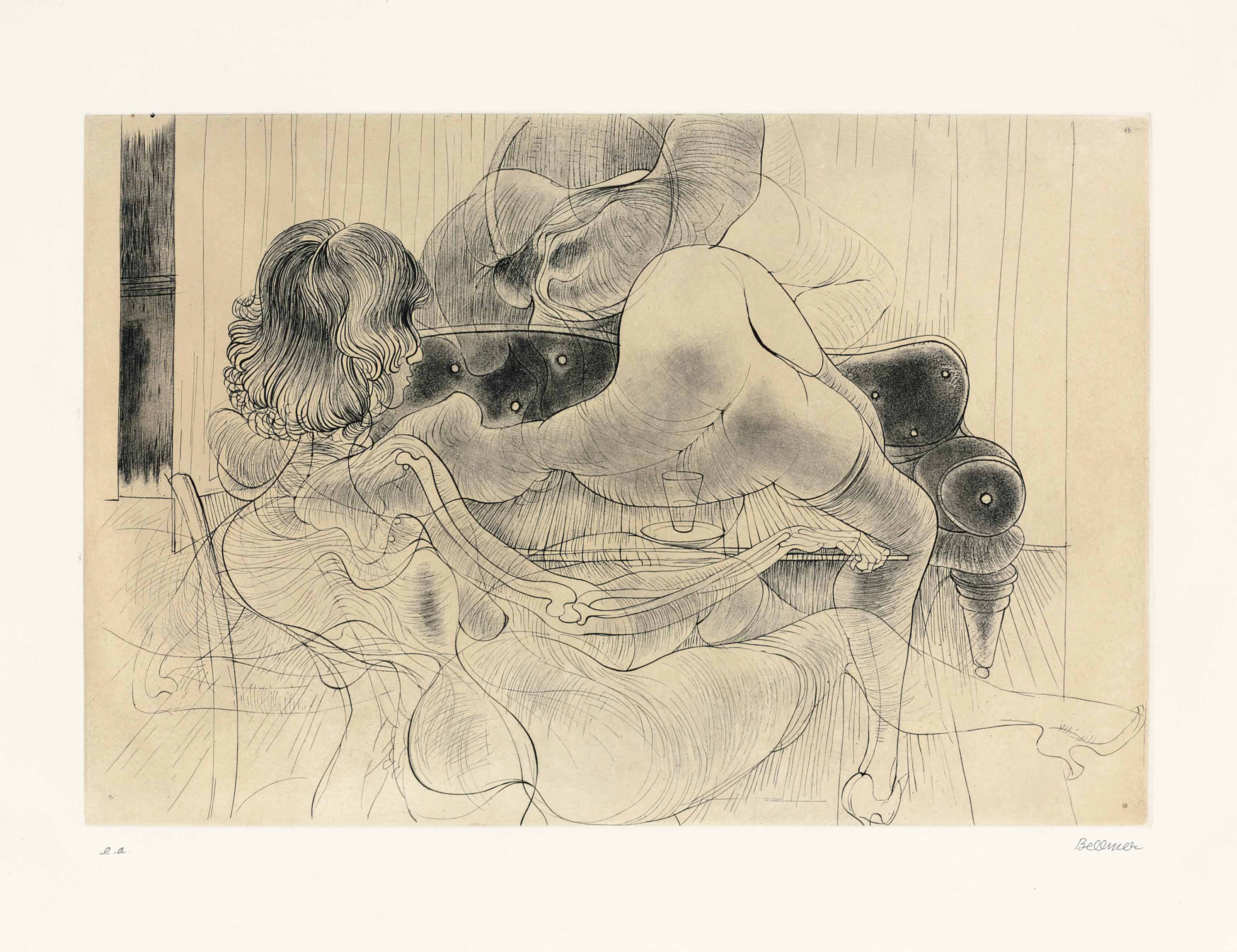 Hans Bellmer — Сюр канапе