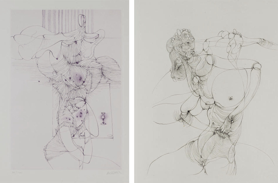 Hans Bellmer — Виолетта (Д. 108)