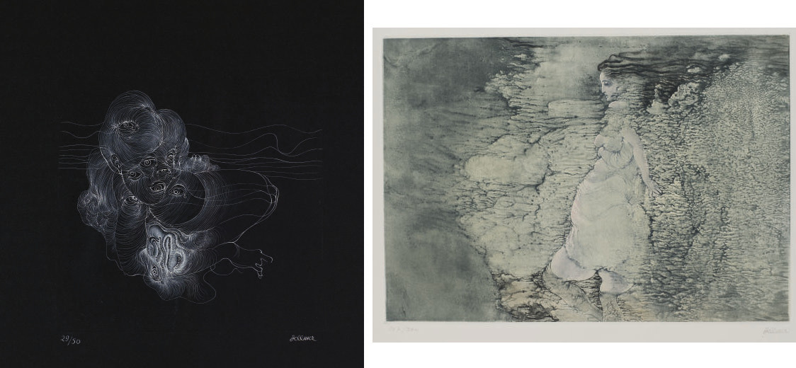 Hans Bellmer — Две бутылки воды (Арт. 91)