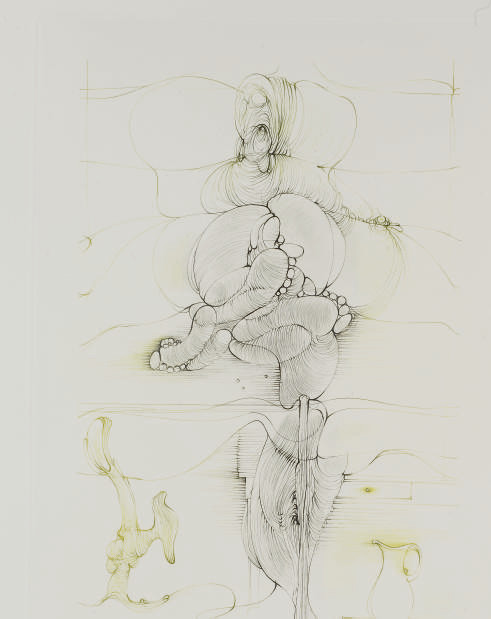 Hans Bellmer — Однажды ночью (D. 96)