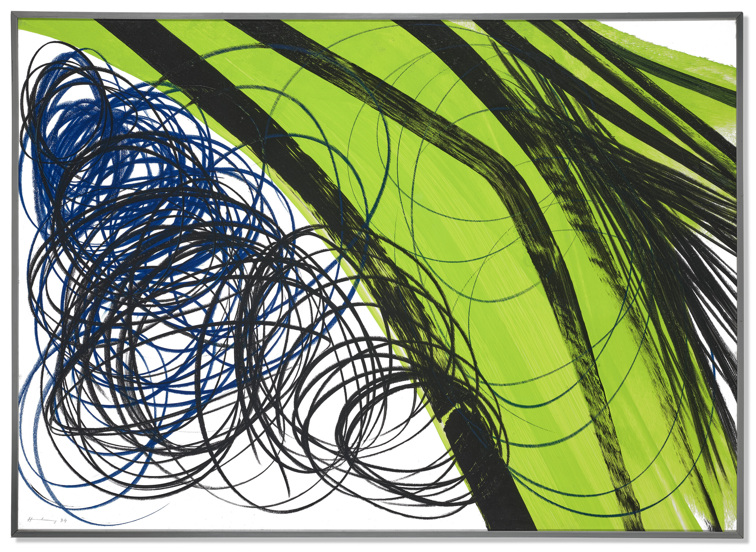 Hans Hartung — P 1974-A21, изображение 2