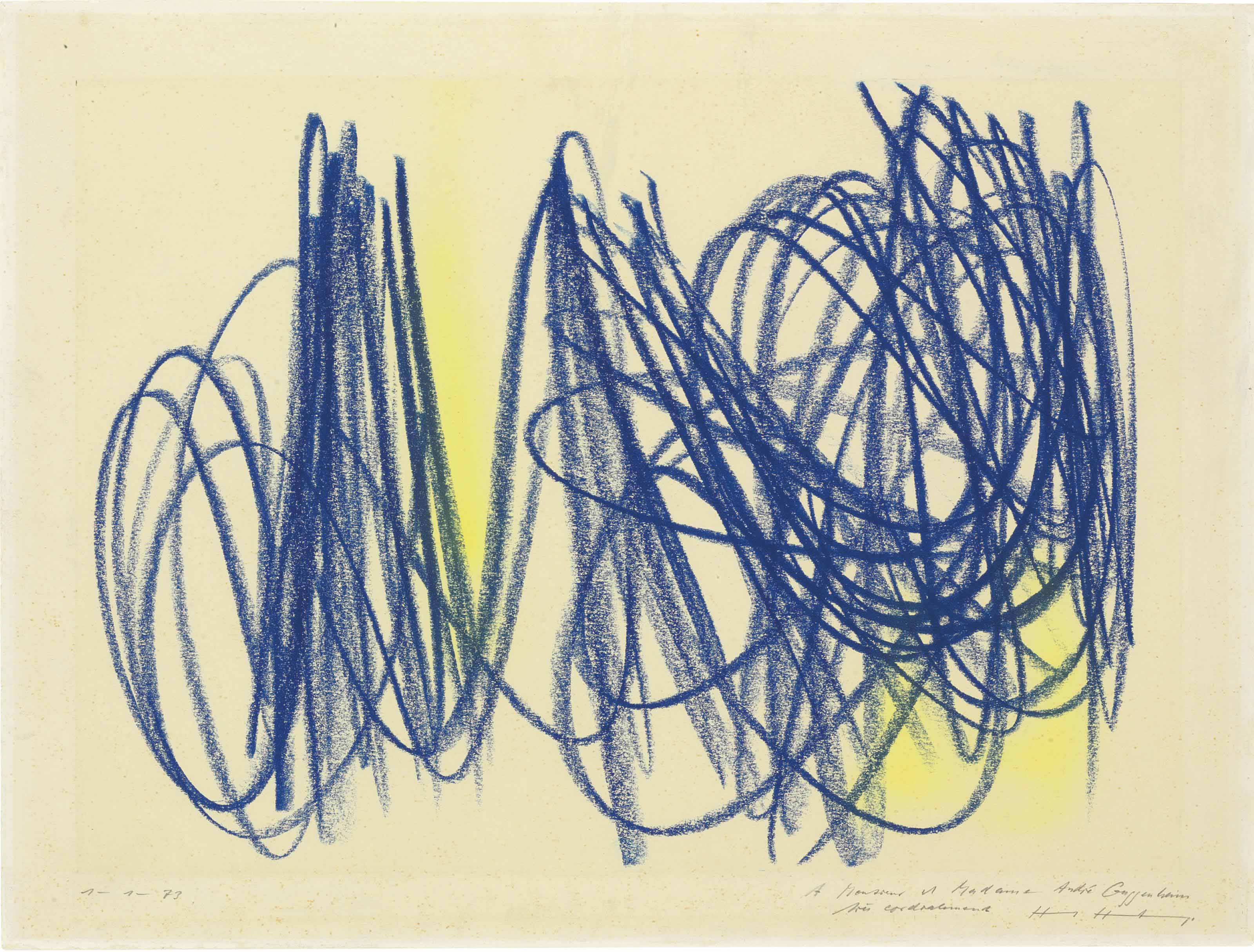Hans Hartung — Вечер 1972-1