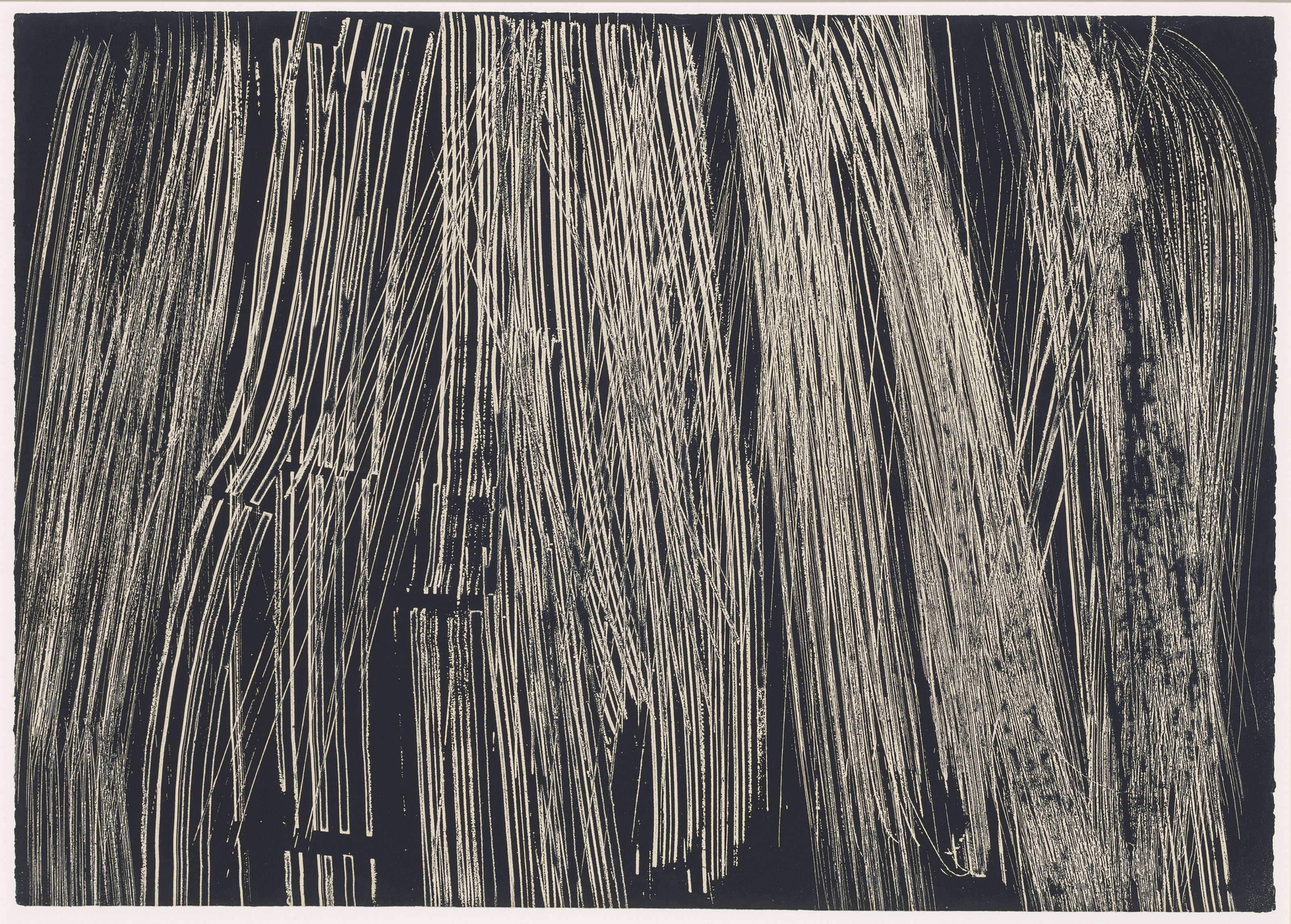 Hans Hartung — G 1970-18, 19, 20, 21 (отрицательные версии), изображение 3